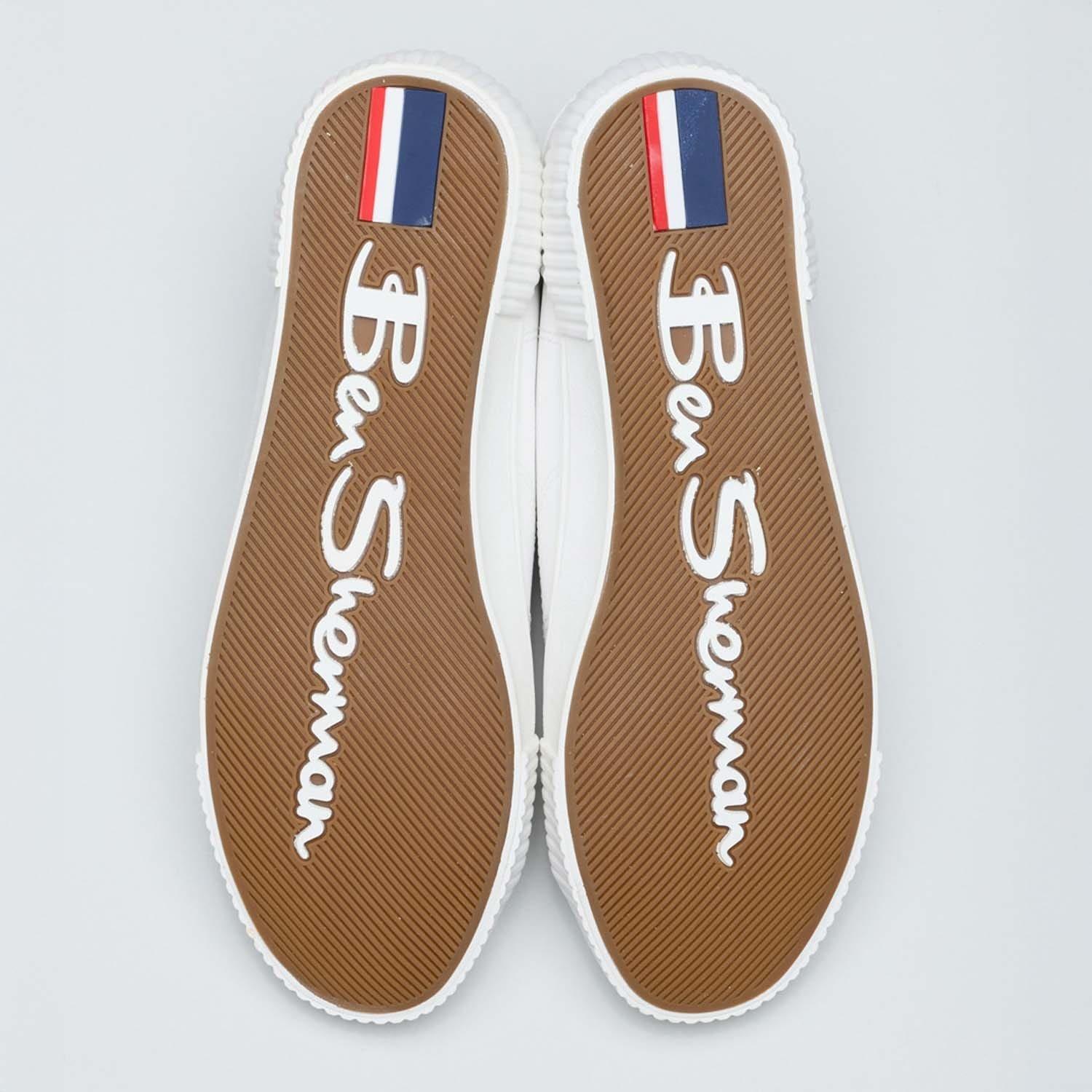 White - Ben Sherman - Canvey Trainers - 4
