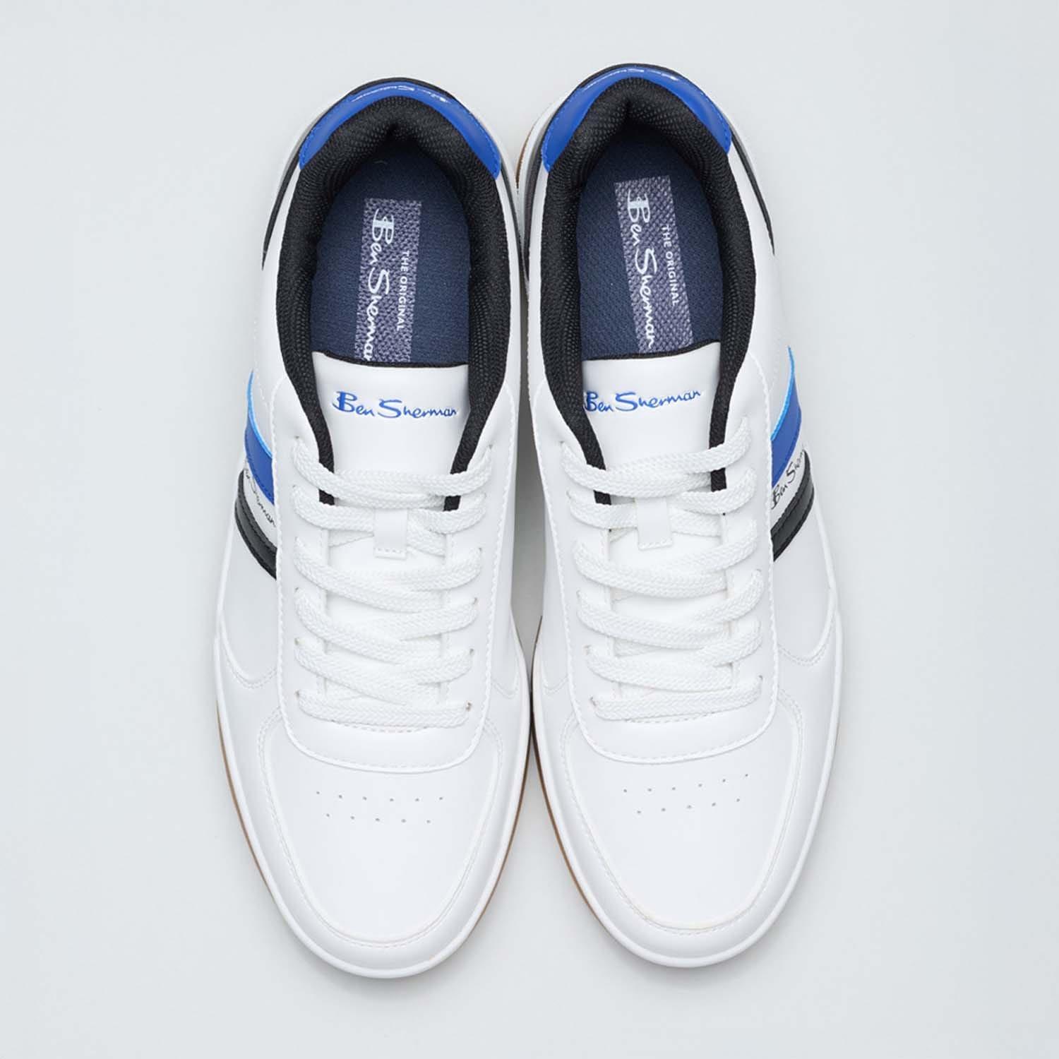 White - Ben Sherman - Curve Trainers - 3