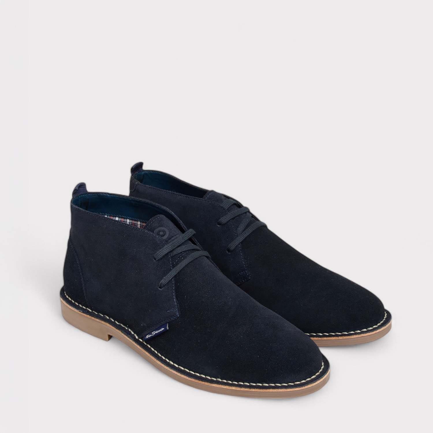 Navy - Ben Sherman - Hemmings Desert Boots - 1