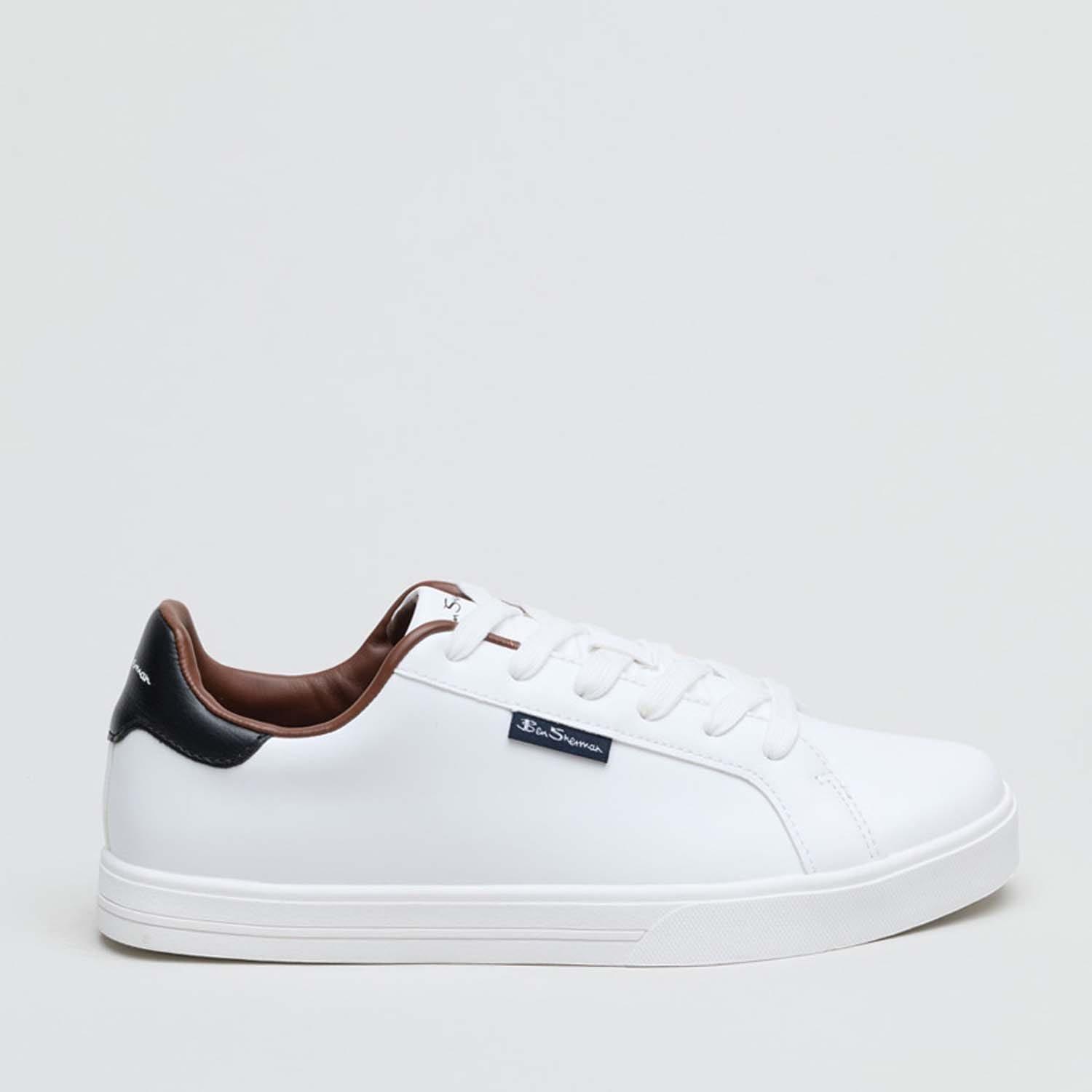 White - Ben Sherman - Chase Trainers - 2