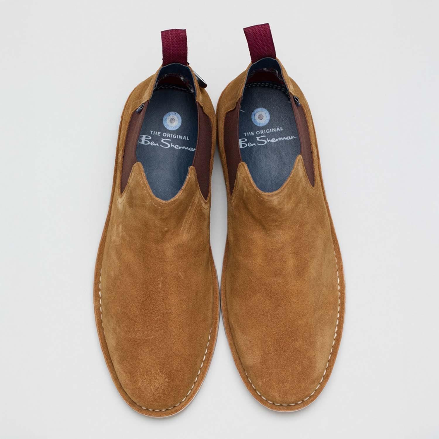 Tan - Ben Sherman - Garcia Chelsea Boots - 3