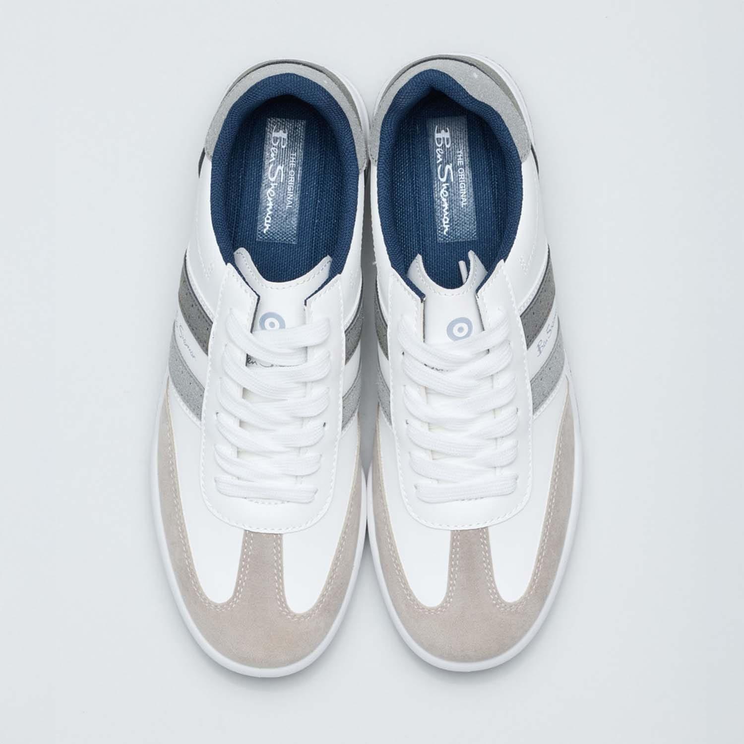 White Black - Ben Sherman - Sokka Trainers - 3