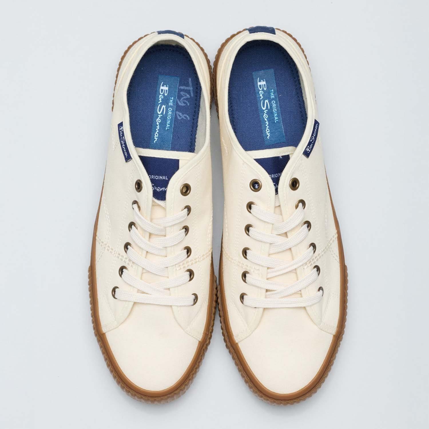 Off White - Ben Sherman - Canvey Trainers - 3