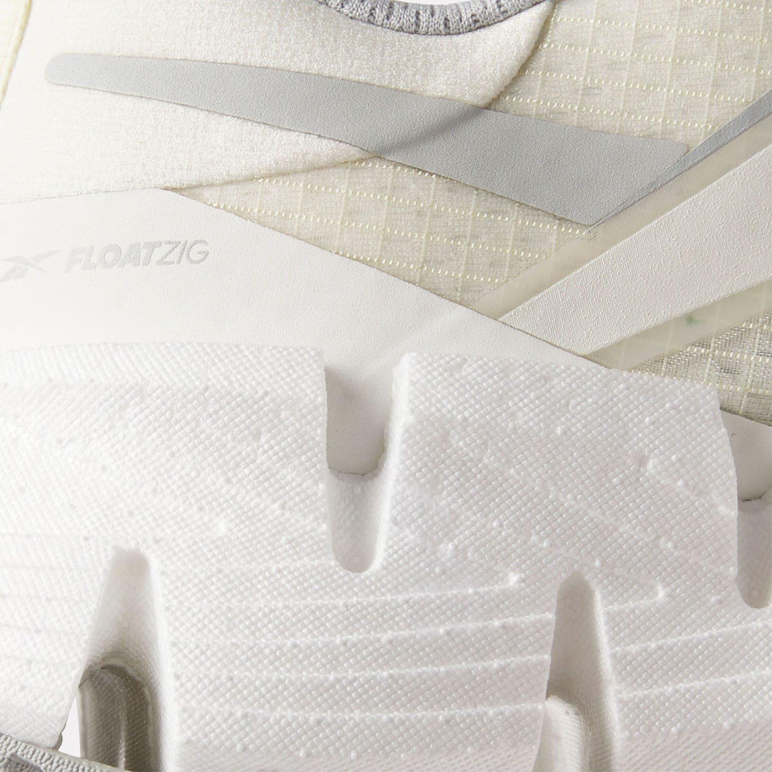 White - Reebok - FloatZig 1 Running Shoes - 5