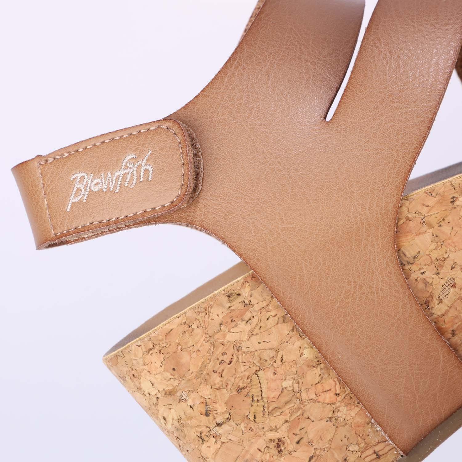 Beige - Blowfish Malibu - Leelee Wedge Sandals - 6