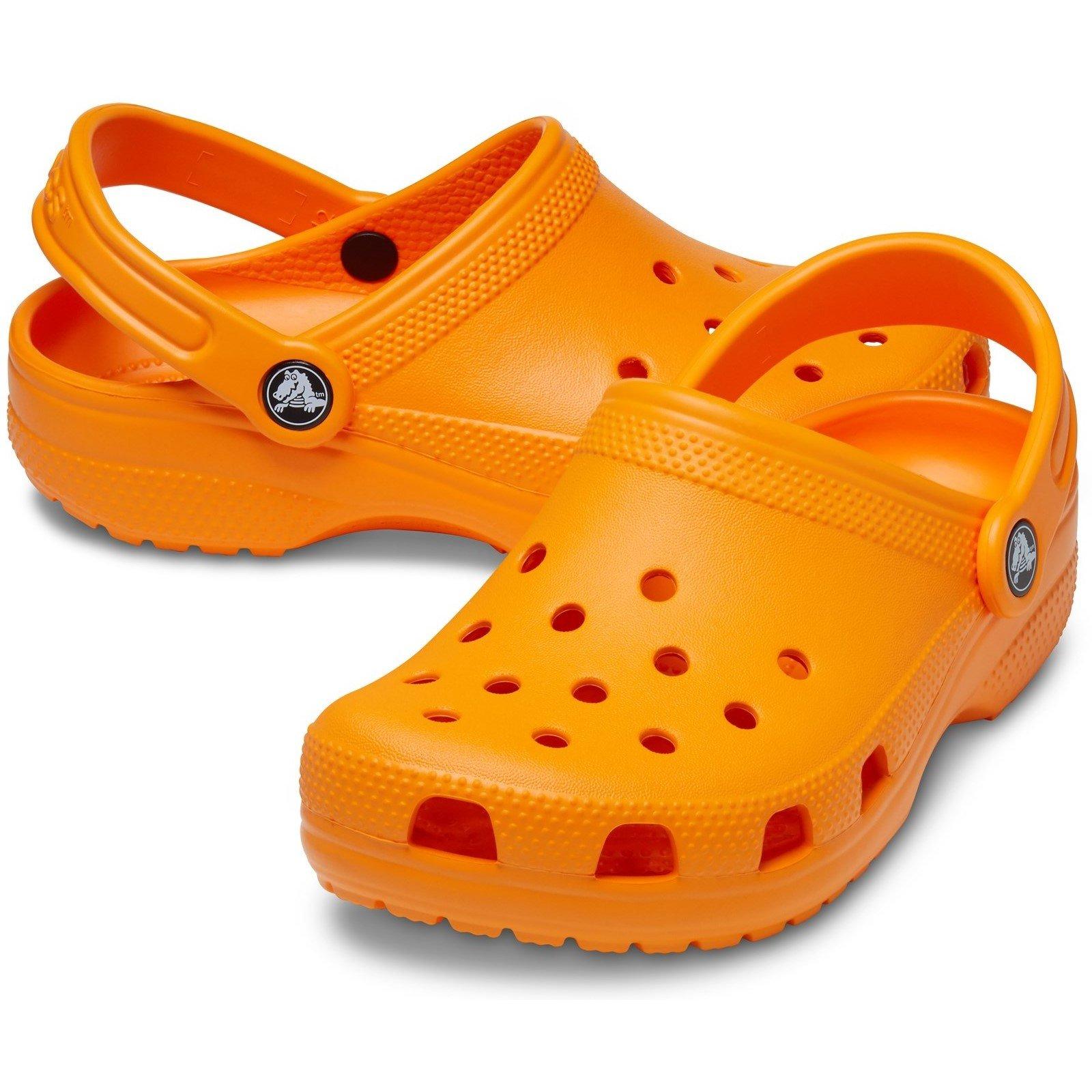 Orange - Crocs - Kids' Classic Clogs - 3