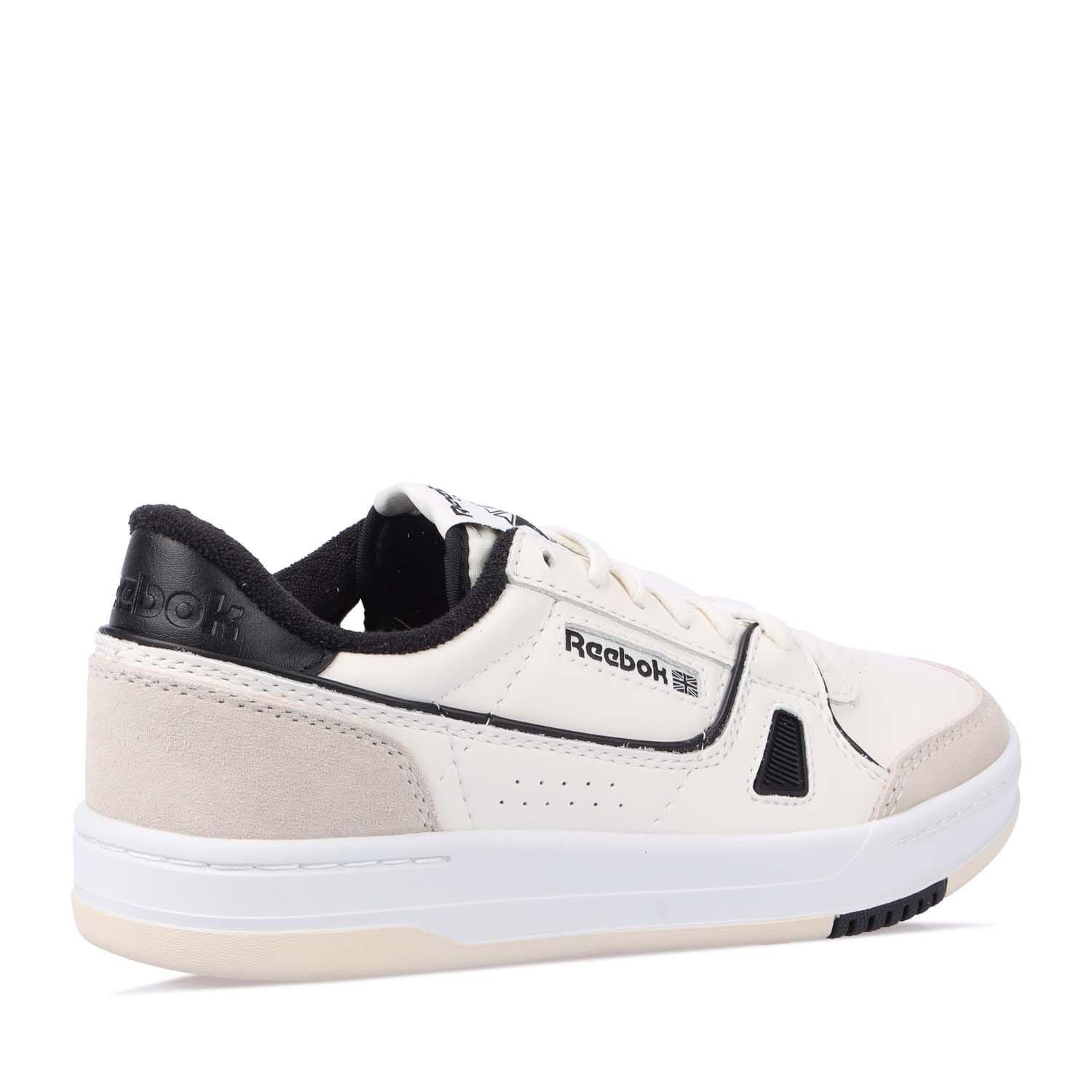 White - Reebok - LT Court Trainers - 3