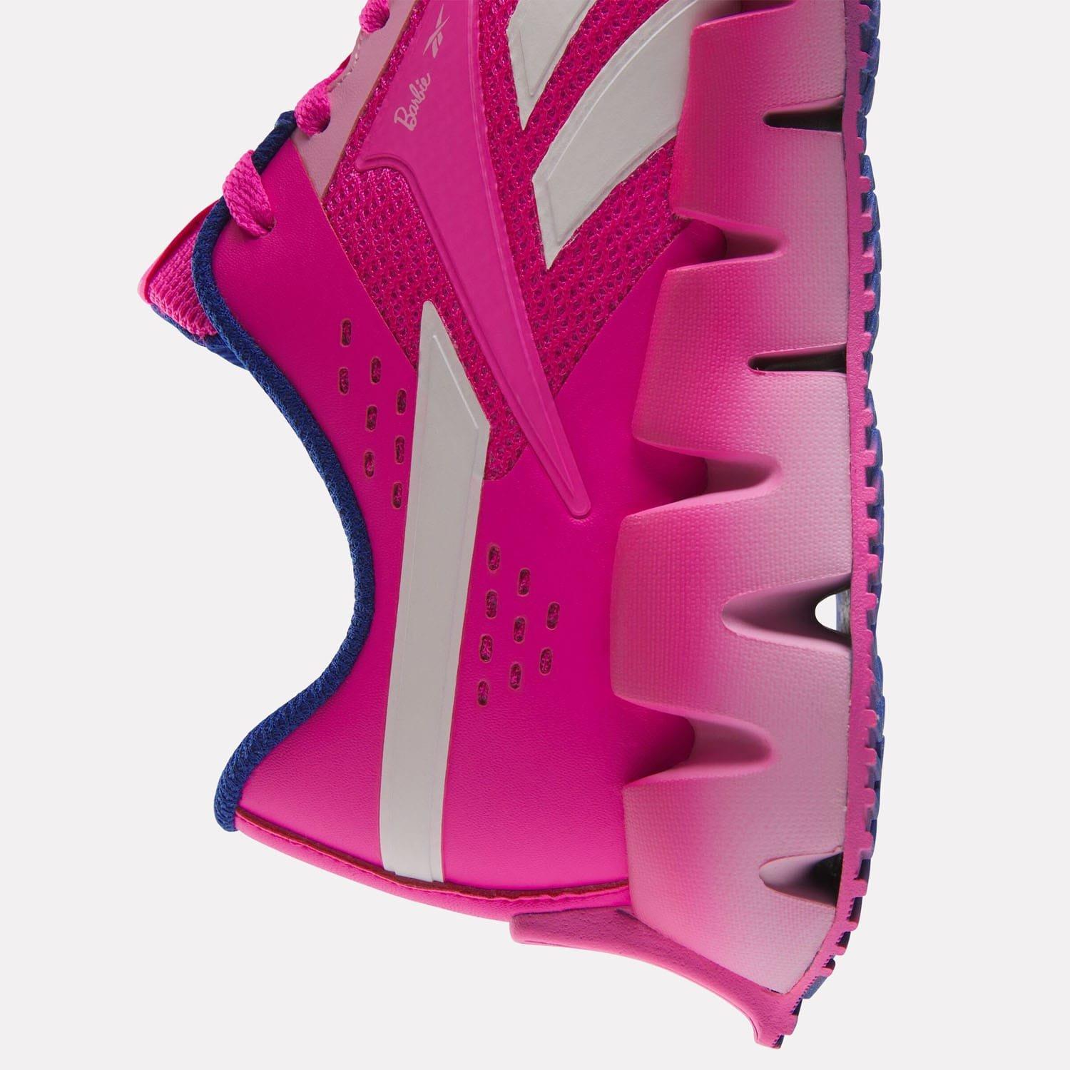 Pink - Reebok - Reebok X Barbie Zig Dynamica 2 Trainers - 6