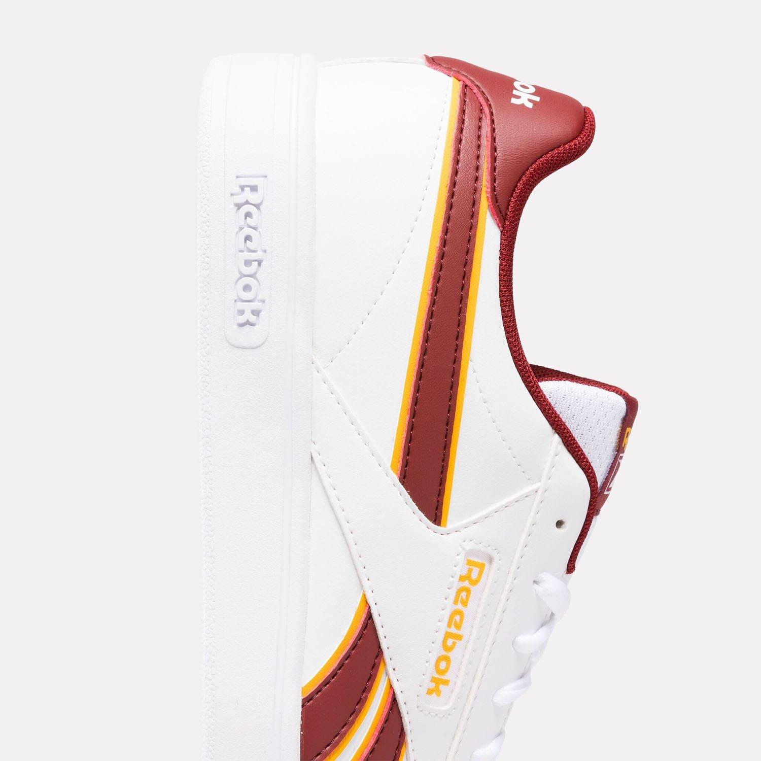 White Red - Reebok - Court Retro Trainers - 6