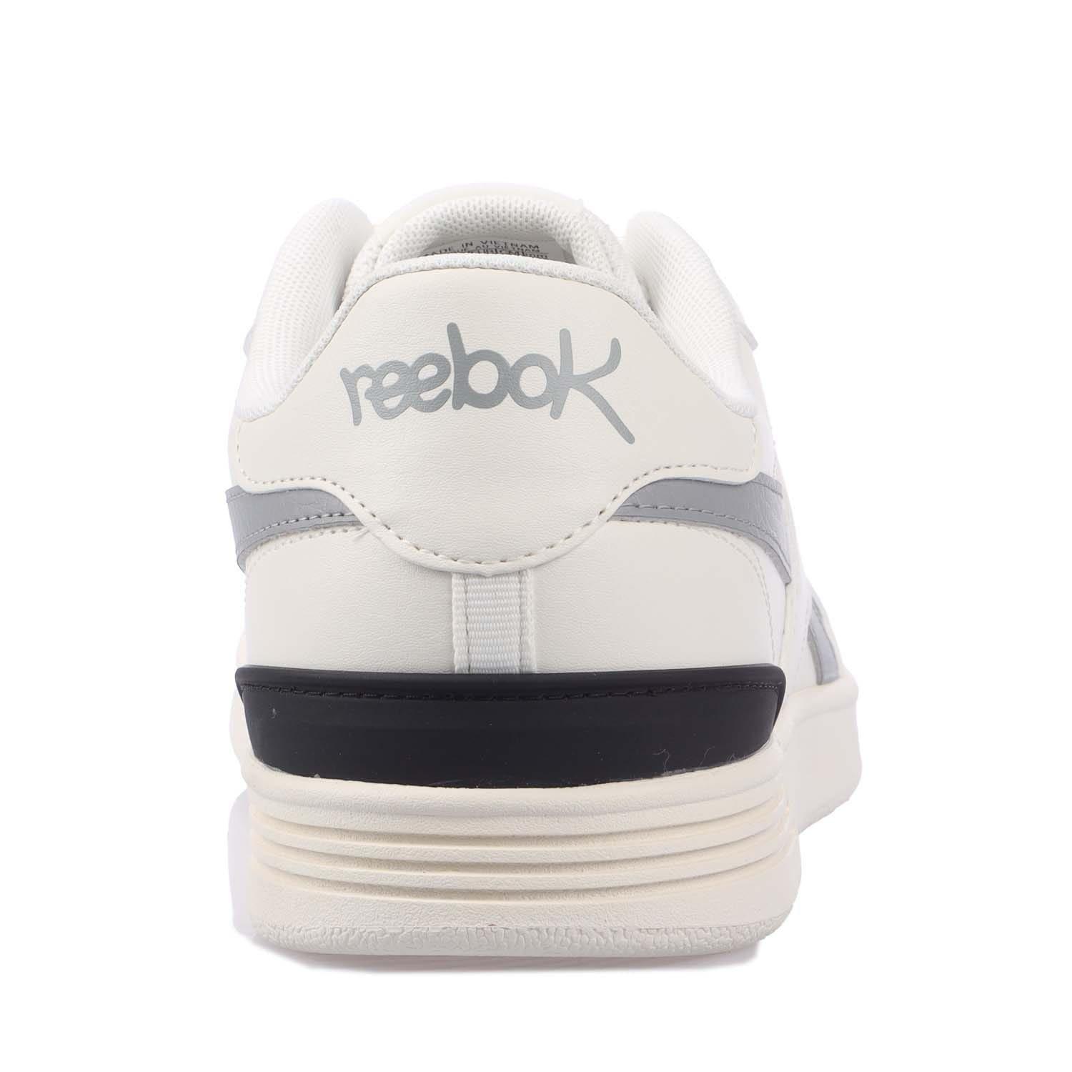White Grey - Reebok - Court Advance Trainers - 5