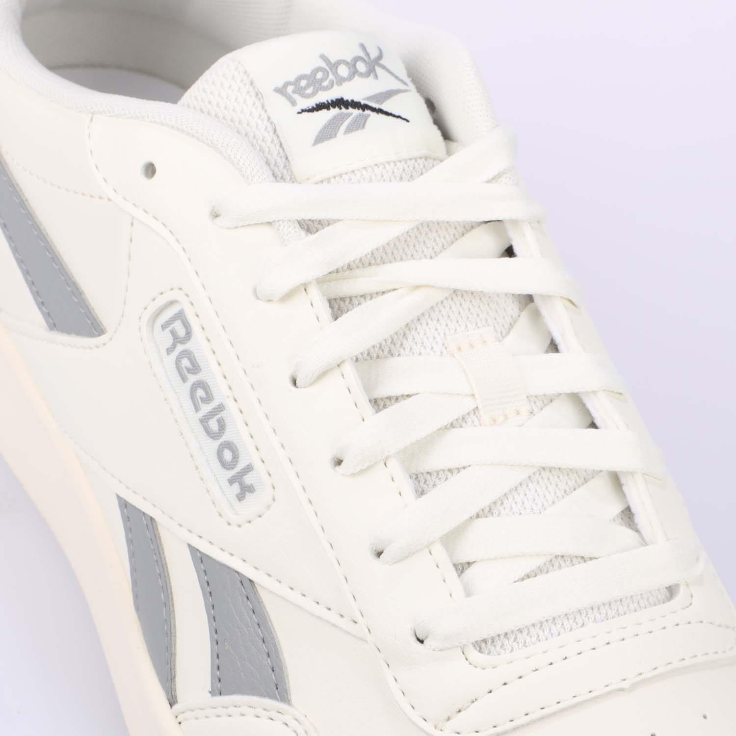 White Grey - Reebok - Court Advance Trainers - 6