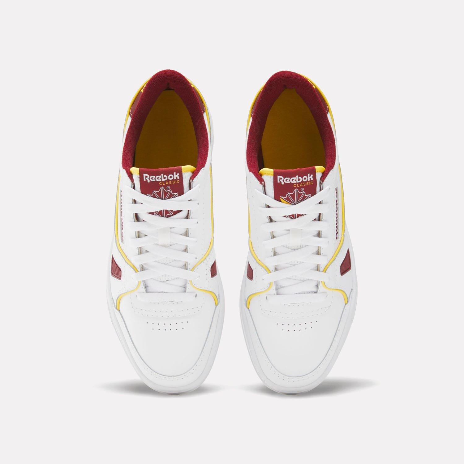 White Red - Reebok - LT Court Trainers - 5