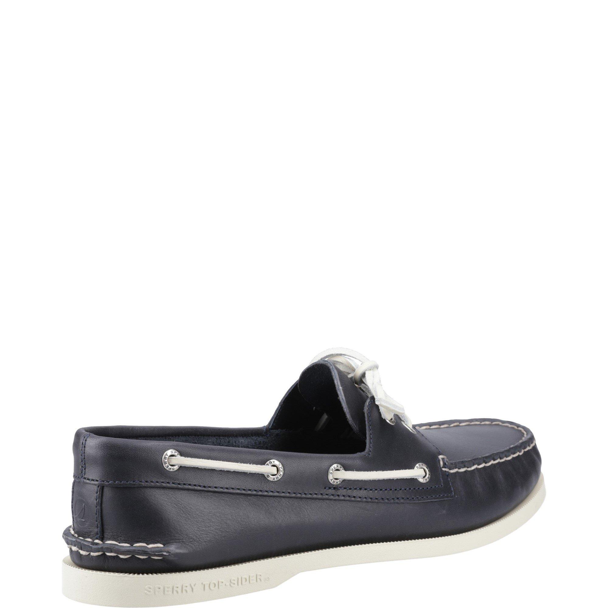 Navy - Sperry Top Sider - Authentic 2 Eye Boat Shoe - 3