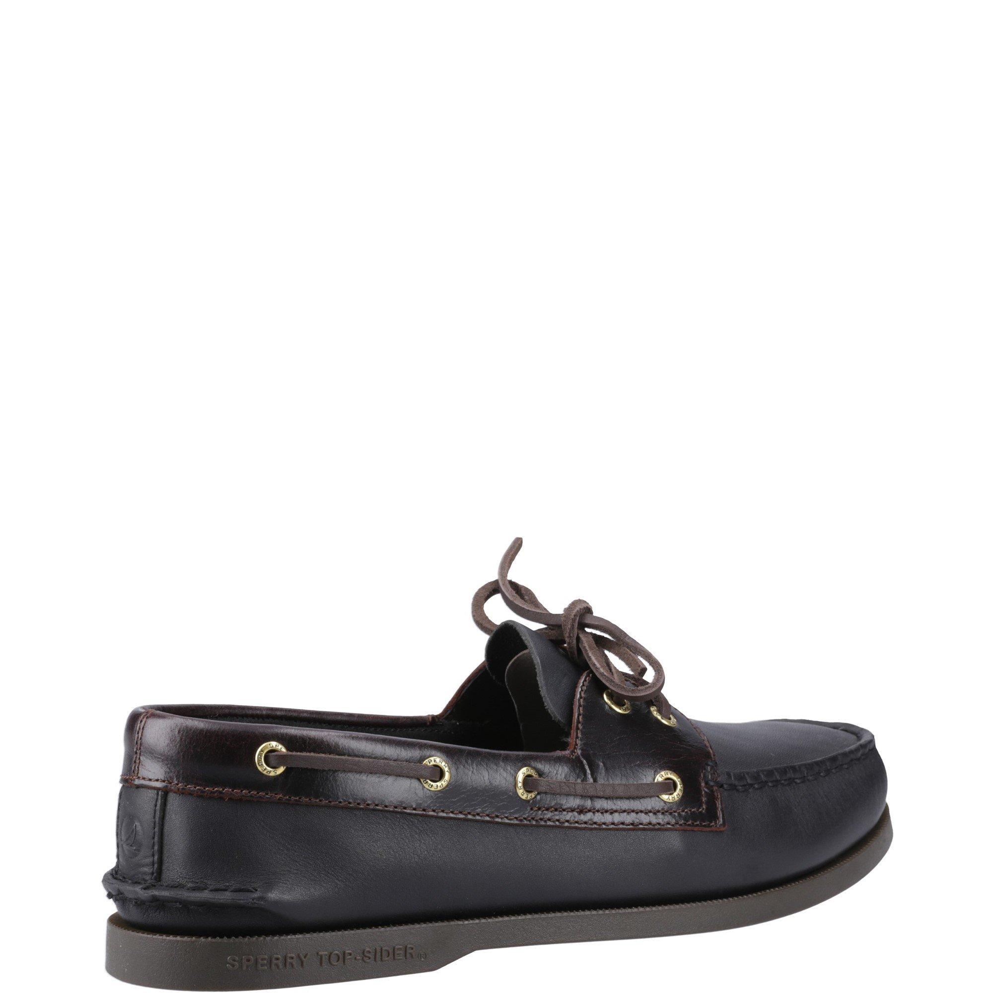 Brown - Sperry Top Sider - Authentic 2 Eye Boat Shoe - 3