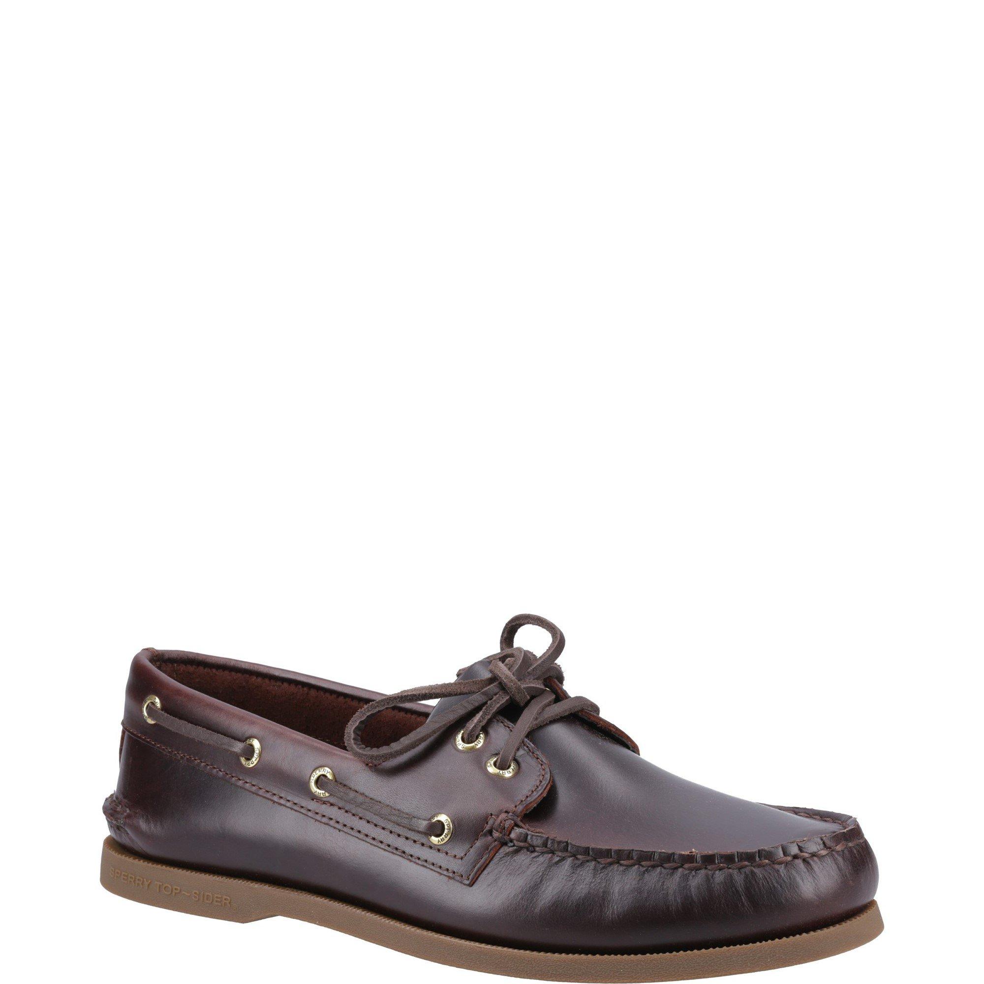 Brown - Sperry Top Sider - Authentic 2 Eye Boat Shoe - 2