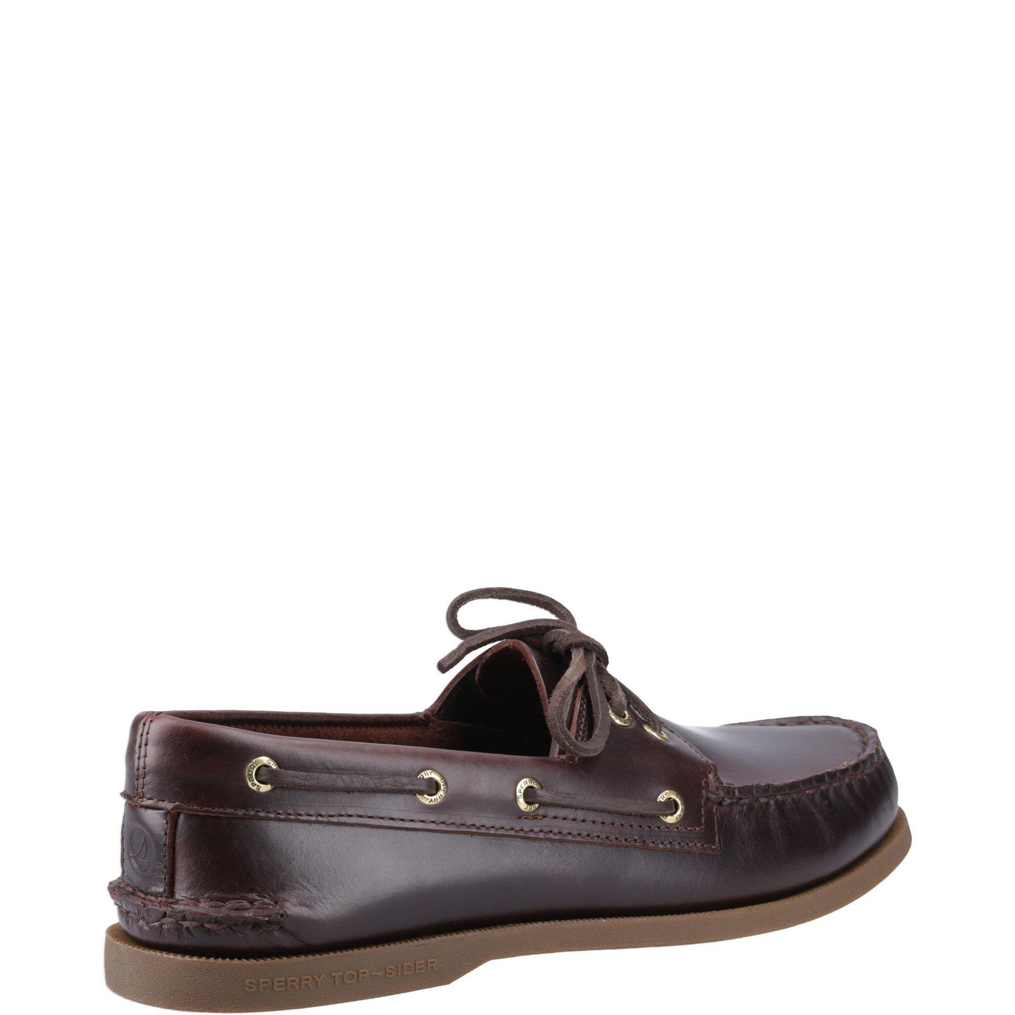 Brown - Sperry Top Sider - Authentic 2 Eye Boat Shoe - 3
