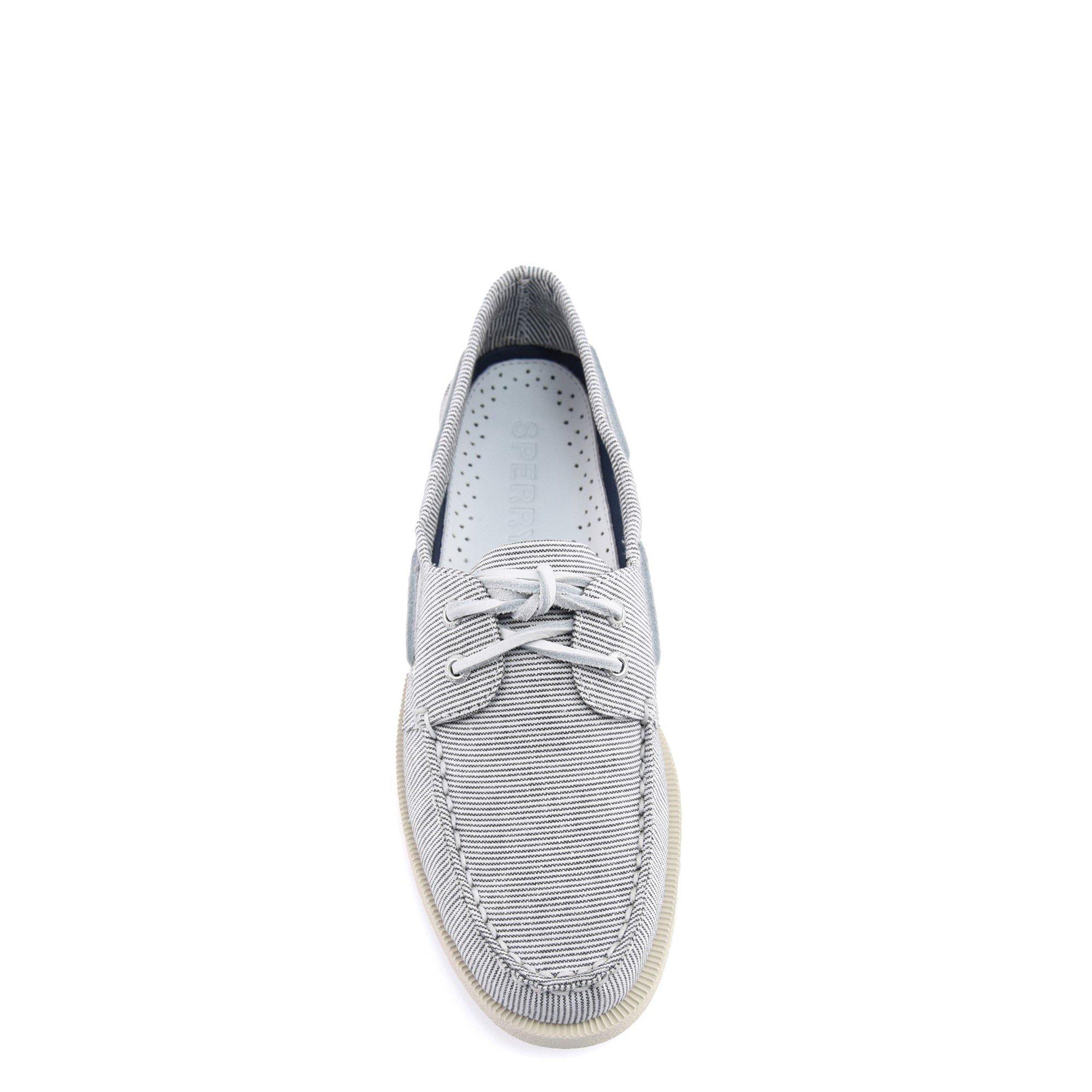 Grey - Sperry Top Sider - Authentic Original Boat Shoe - 4