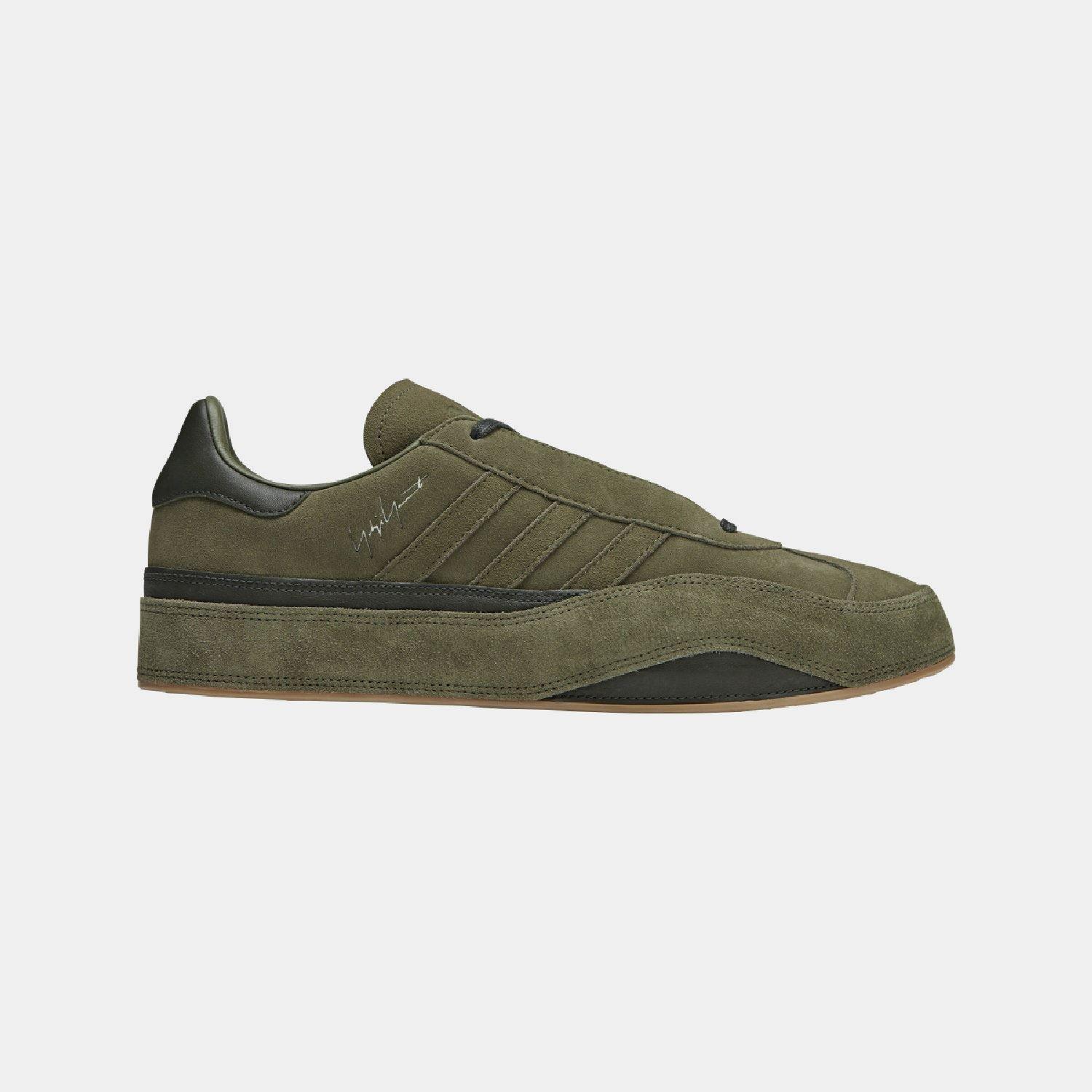 Olive - Y3 - Gazelle Trainers - 1
