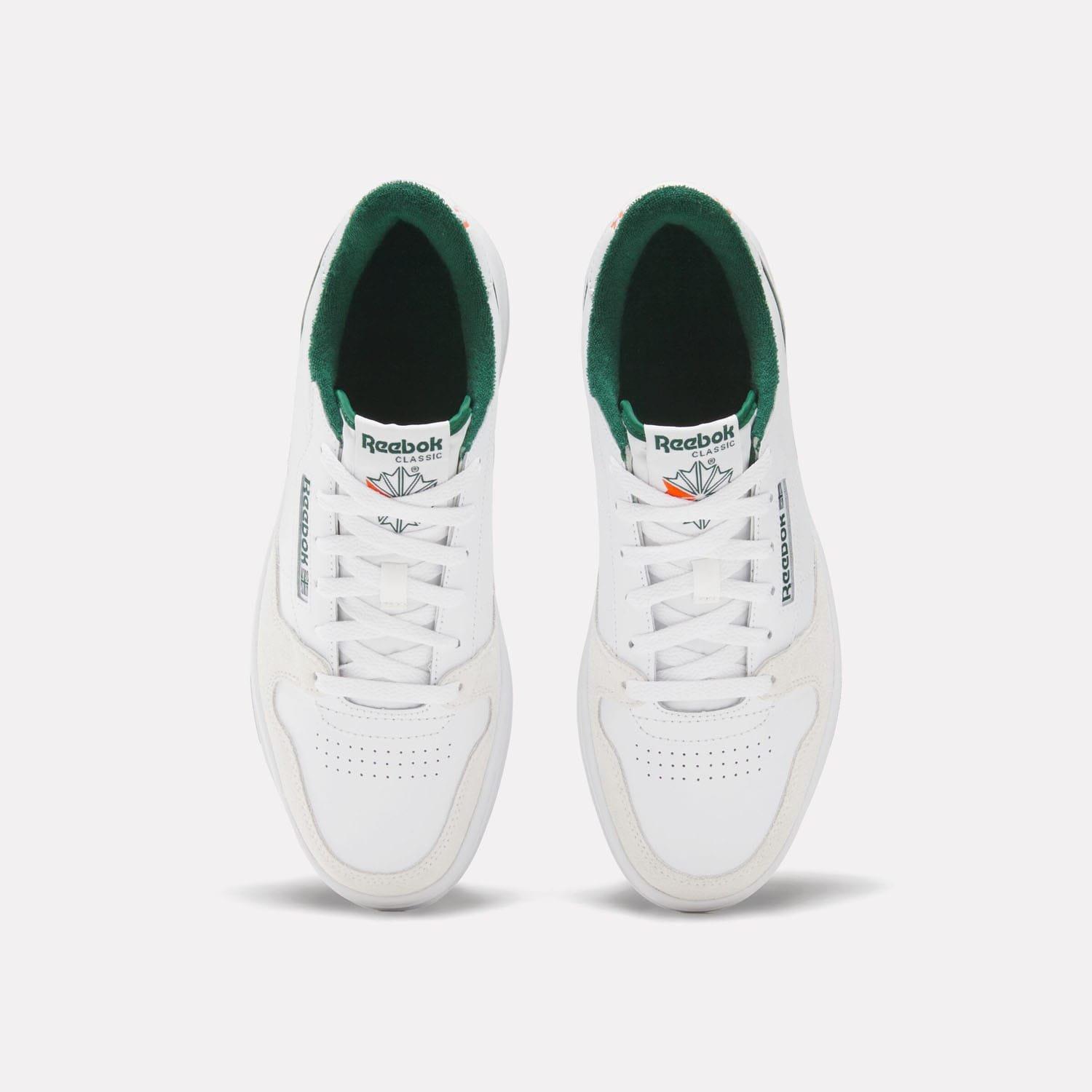 White Green - Reebok - Phase Court Trainers - 7