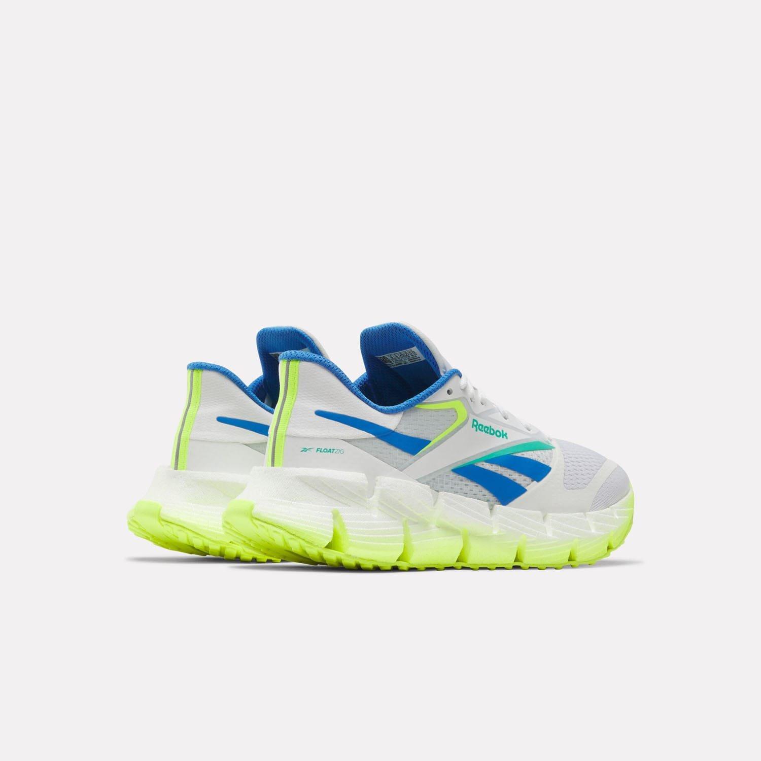White - Reebok - FloatZig 1 Running Shoes - 3