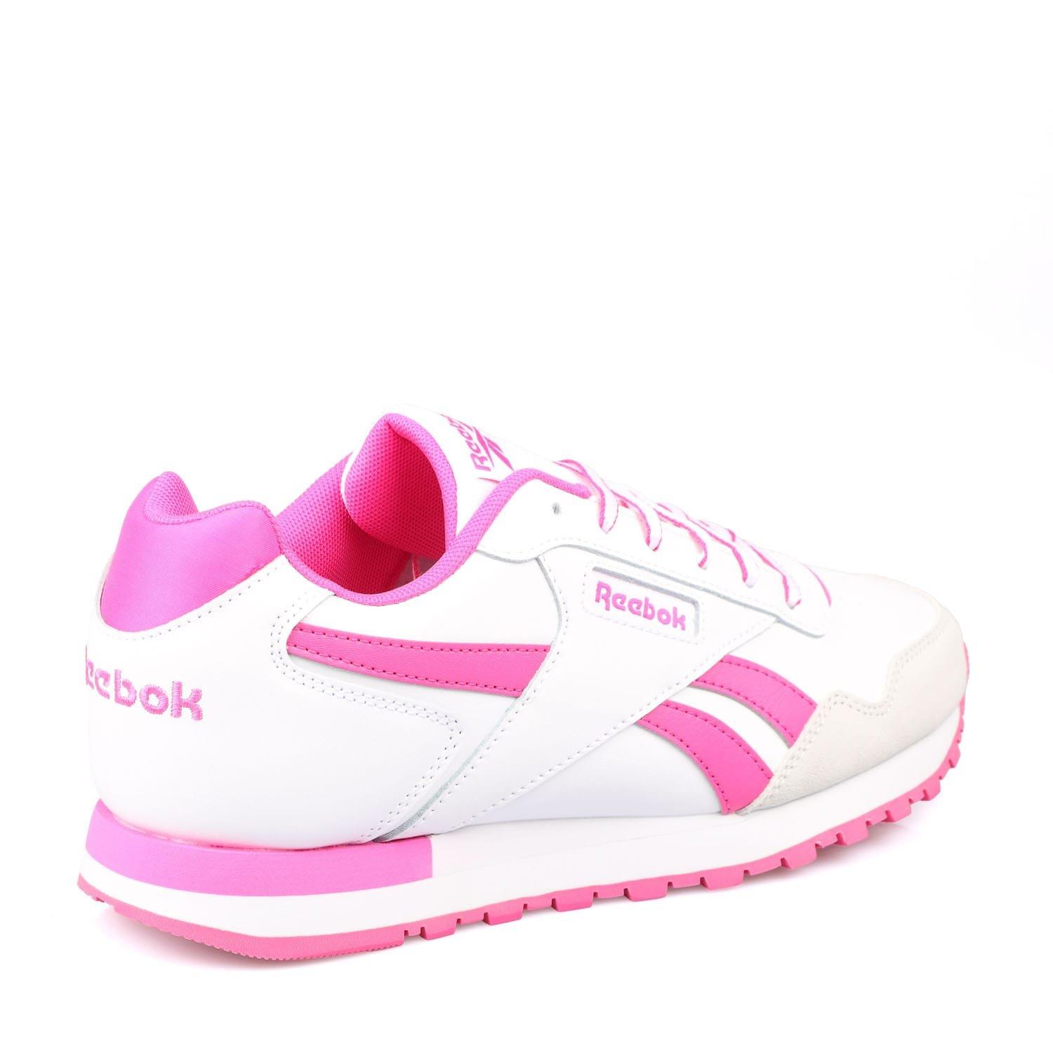 White Pink - Reebok - Royal Glide Trainers - 3
