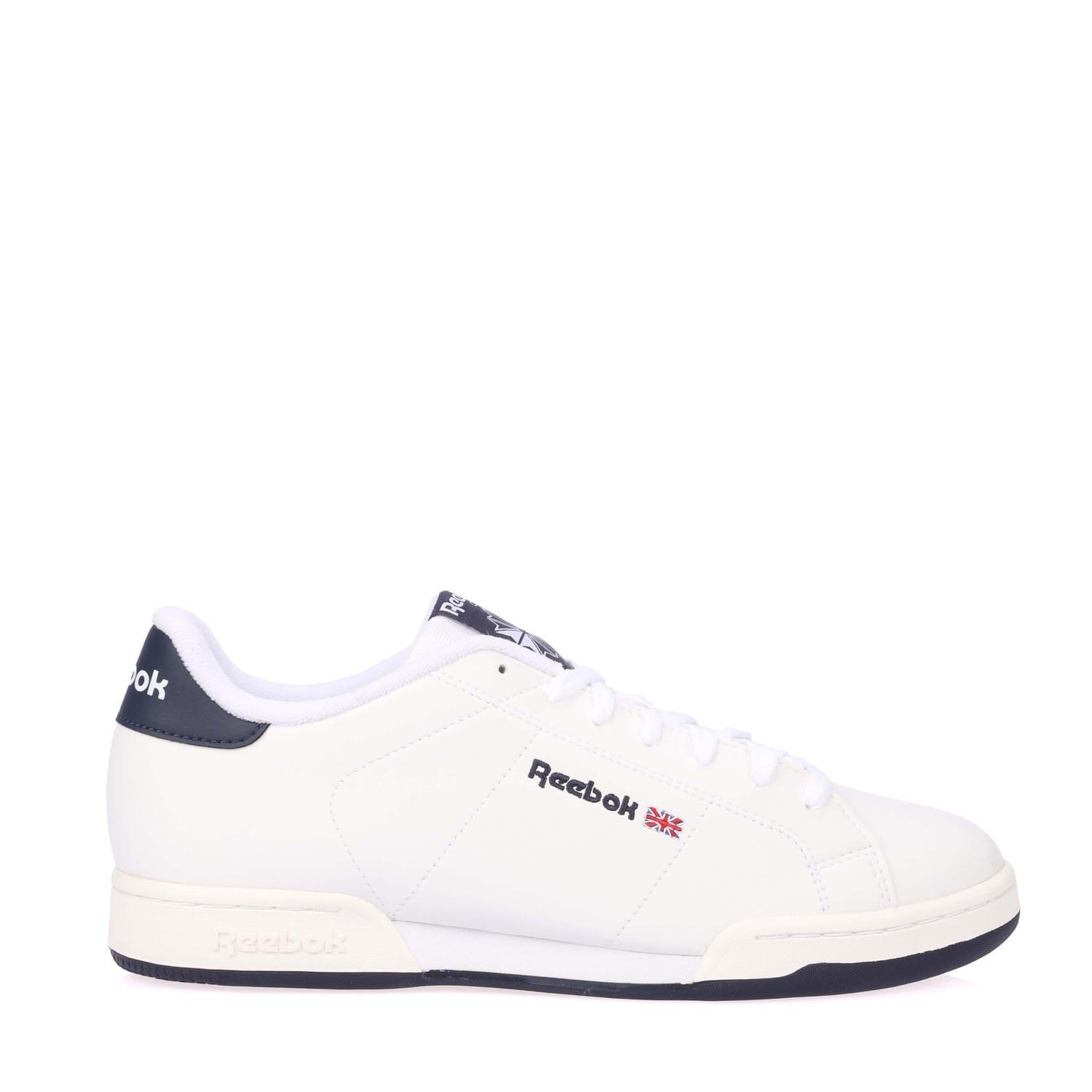 White Navy - Reebok - NPC II SYN Trainers - 1