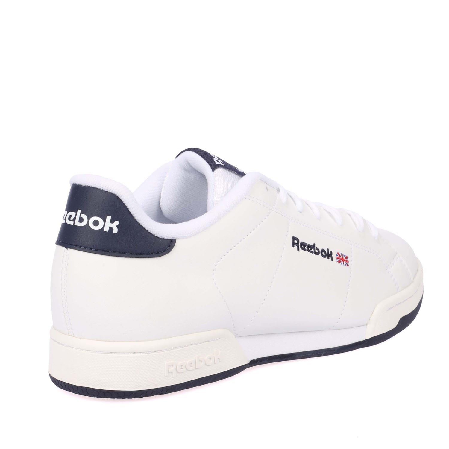 White Navy - Reebok - NPC II SYN Trainers - 3