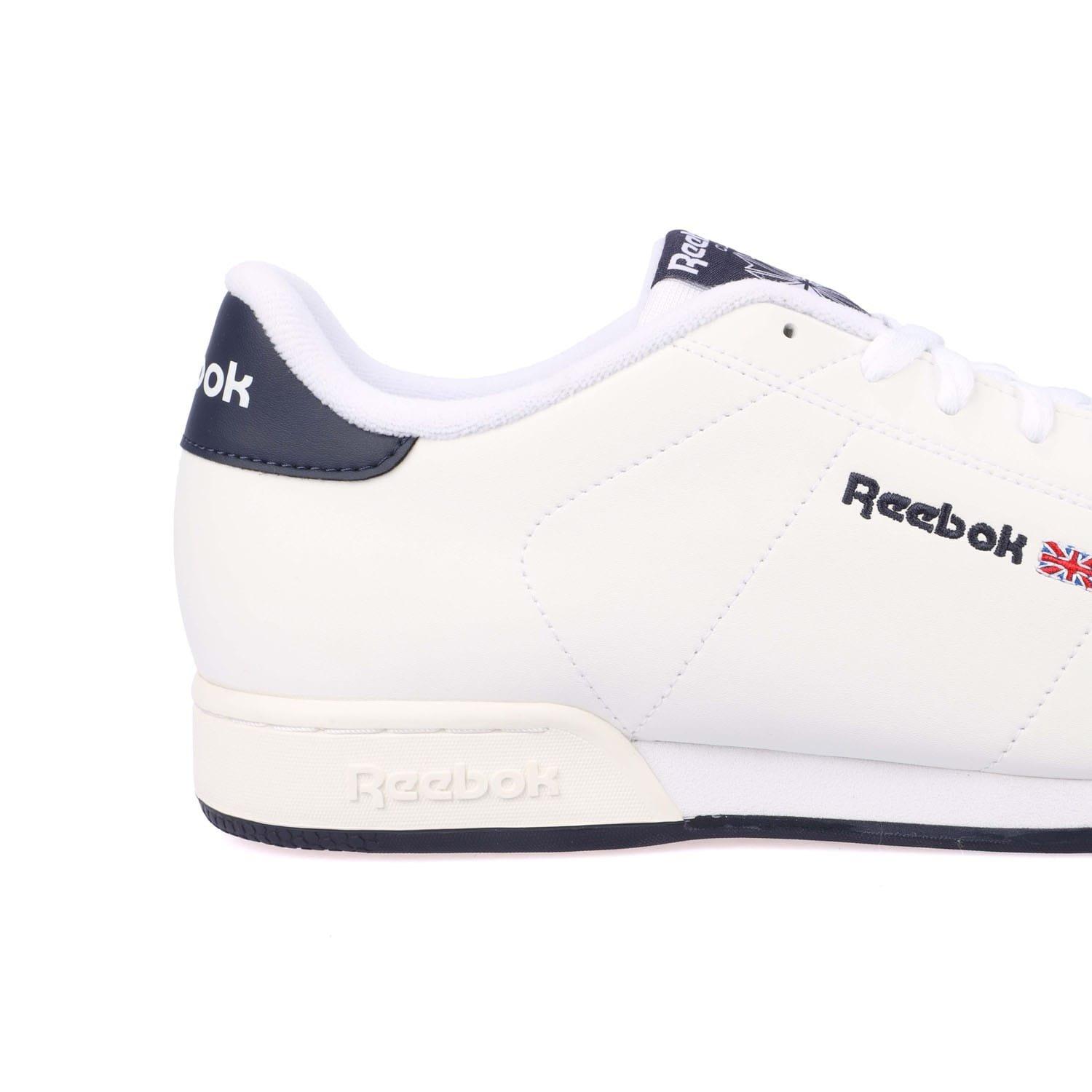 White Navy - Reebok - NPC II SYN Trainers - 5