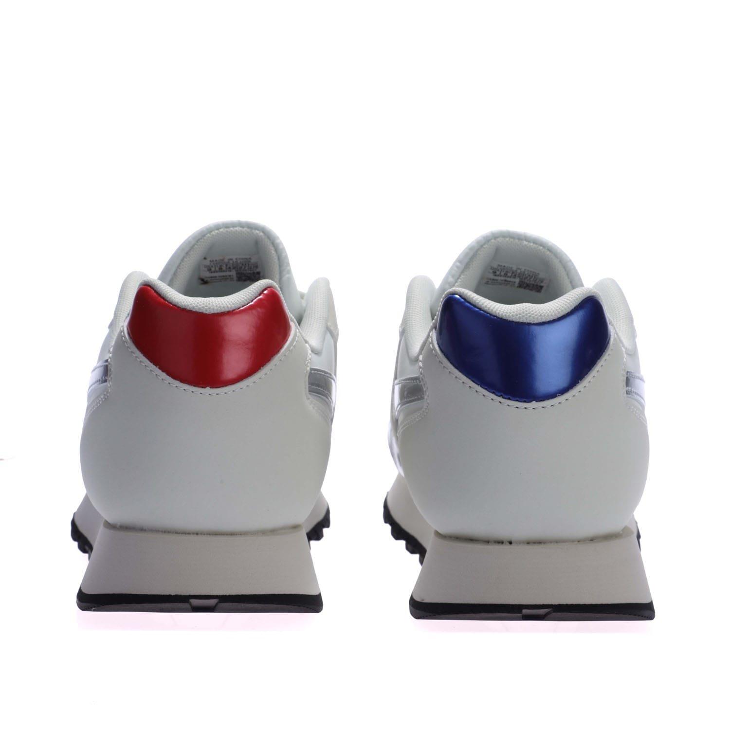 White Silver - Reebok - Glide Trainers - 6