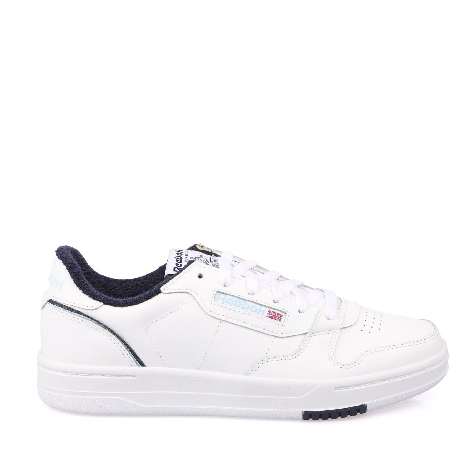 White Navy - Reebok - Phase Court Trainers - 1