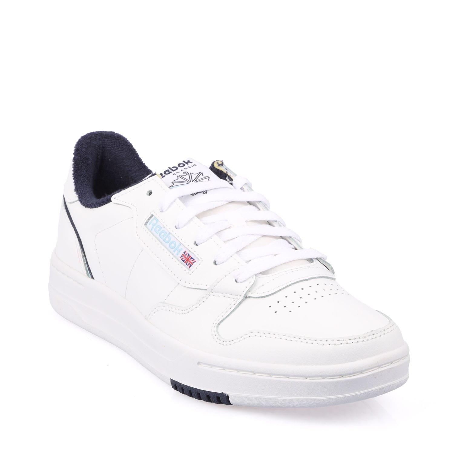 White Navy - Reebok - Phase Court Trainers - 2