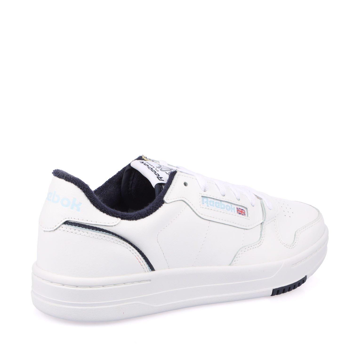 White Navy - Reebok - Phase Court Trainers - 3