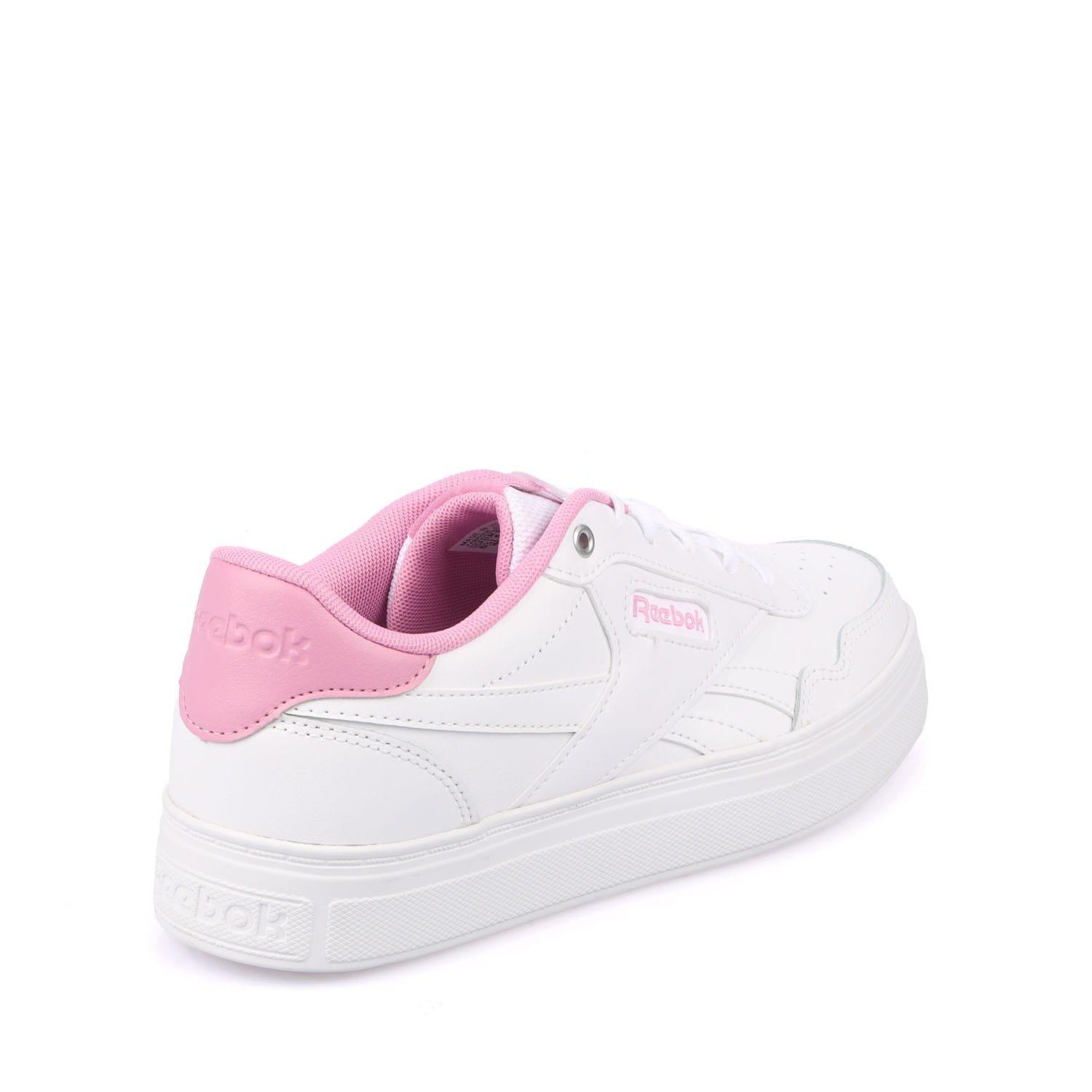 White Pink - Reebok - Court Advance Bold Trainers - 3