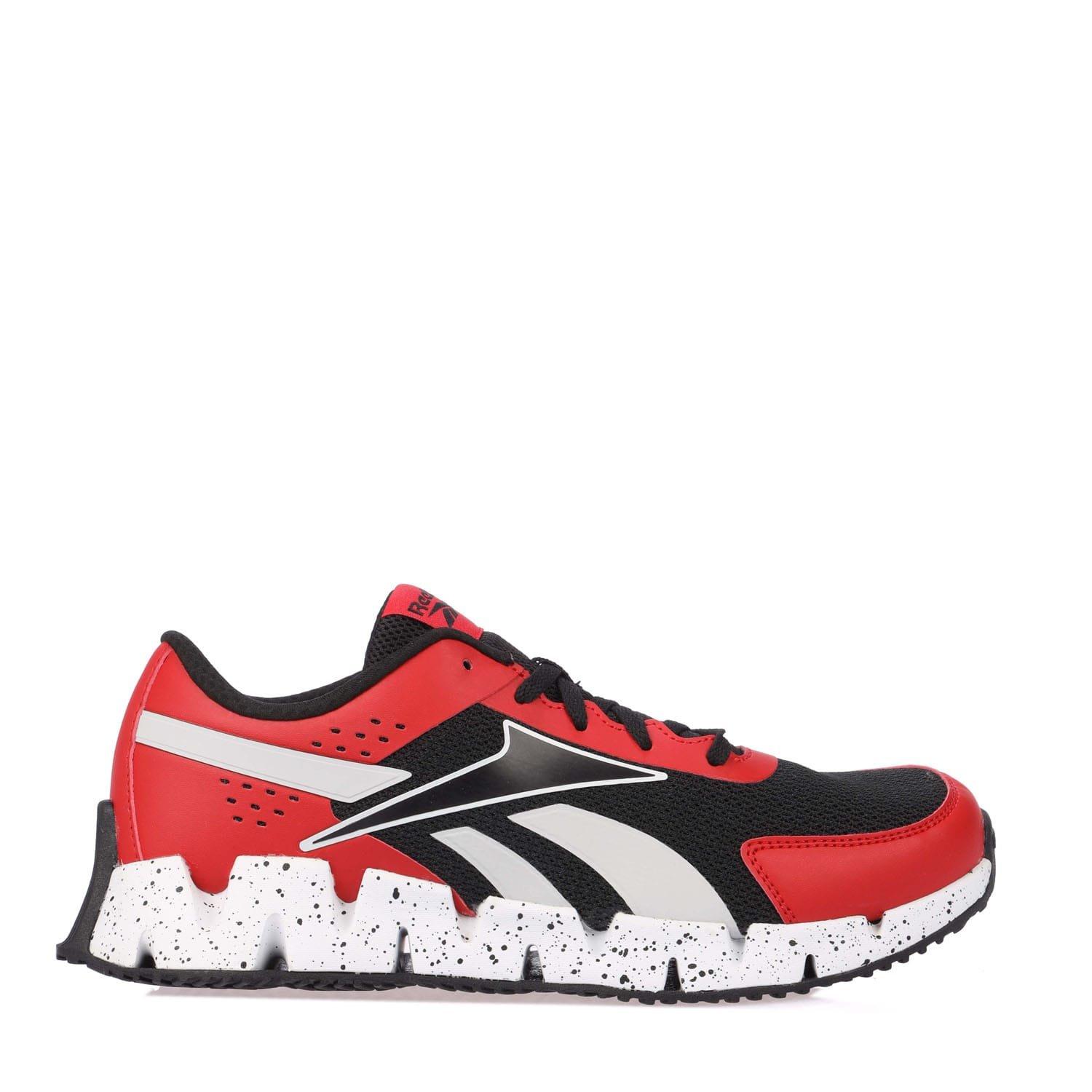 Red White - Reebok - Zig Dynamica 2.0 Trainers - 1