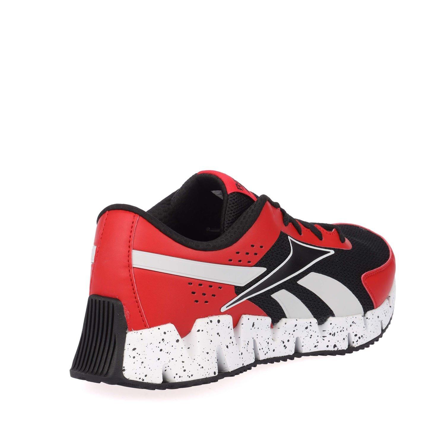 Red White - Reebok - Zig Dynamica 2.0 Trainers - 3