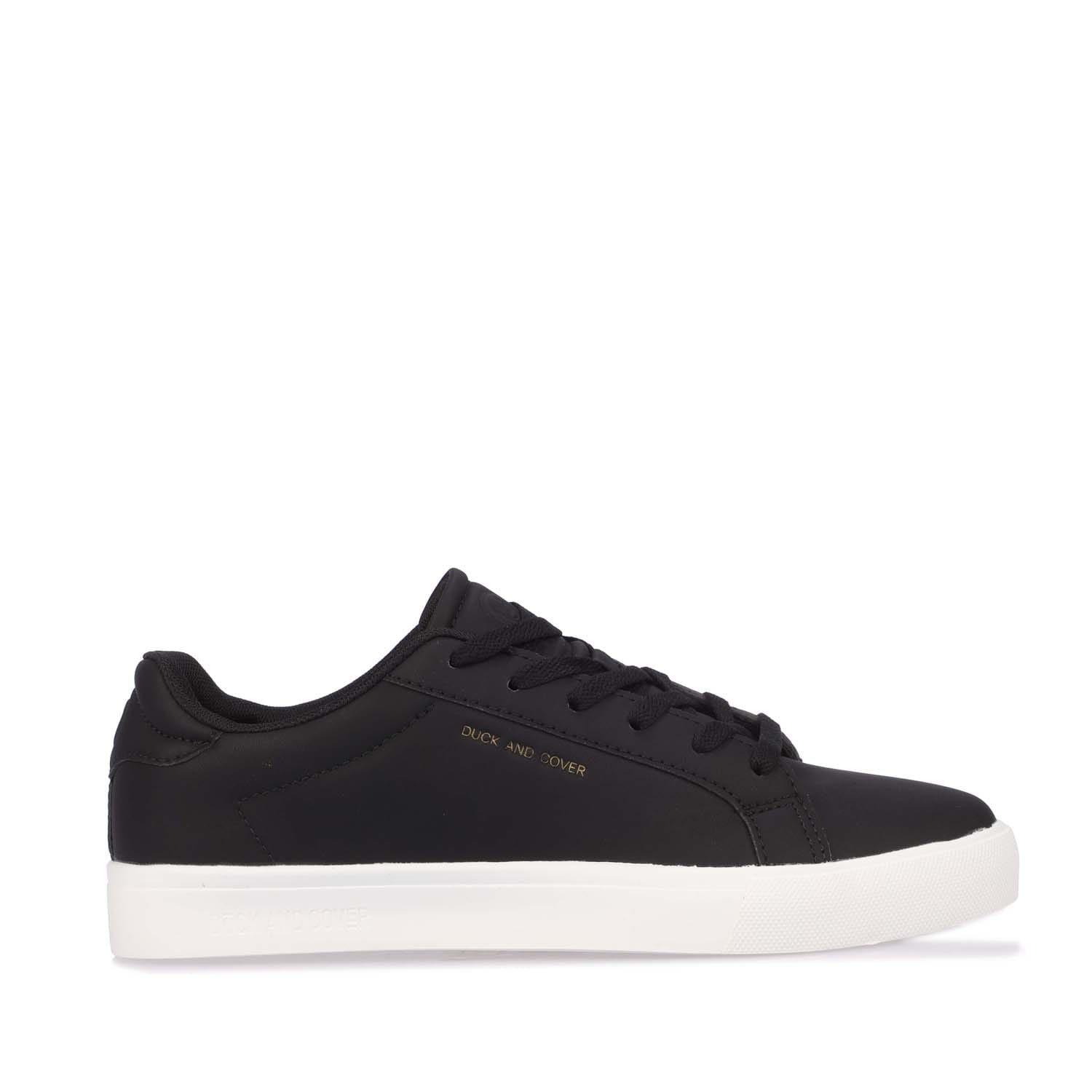Black - Duck and Cover - Clasper Trainers - 1