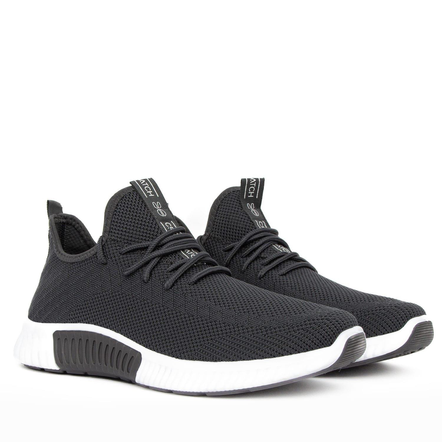 Grey - Crosshatch - Rideout Trainers - 1