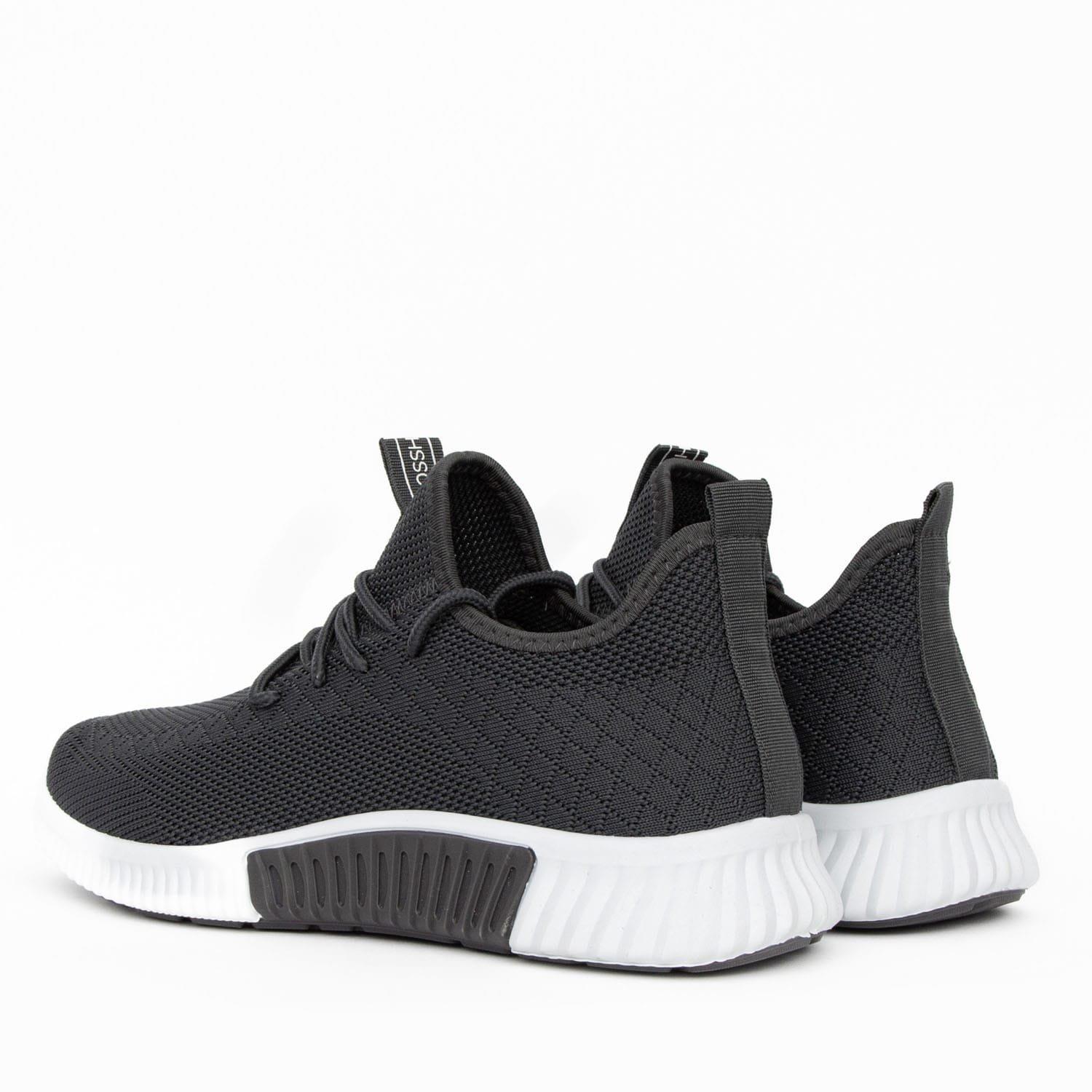 Grey - Crosshatch - Rideout Trainers - 2