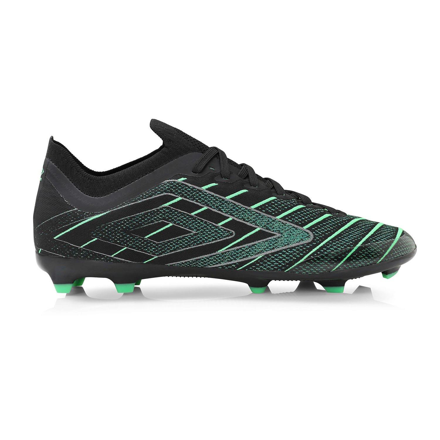 Black Green - Umbro - Velocita Elixir Premier FG Football Boots