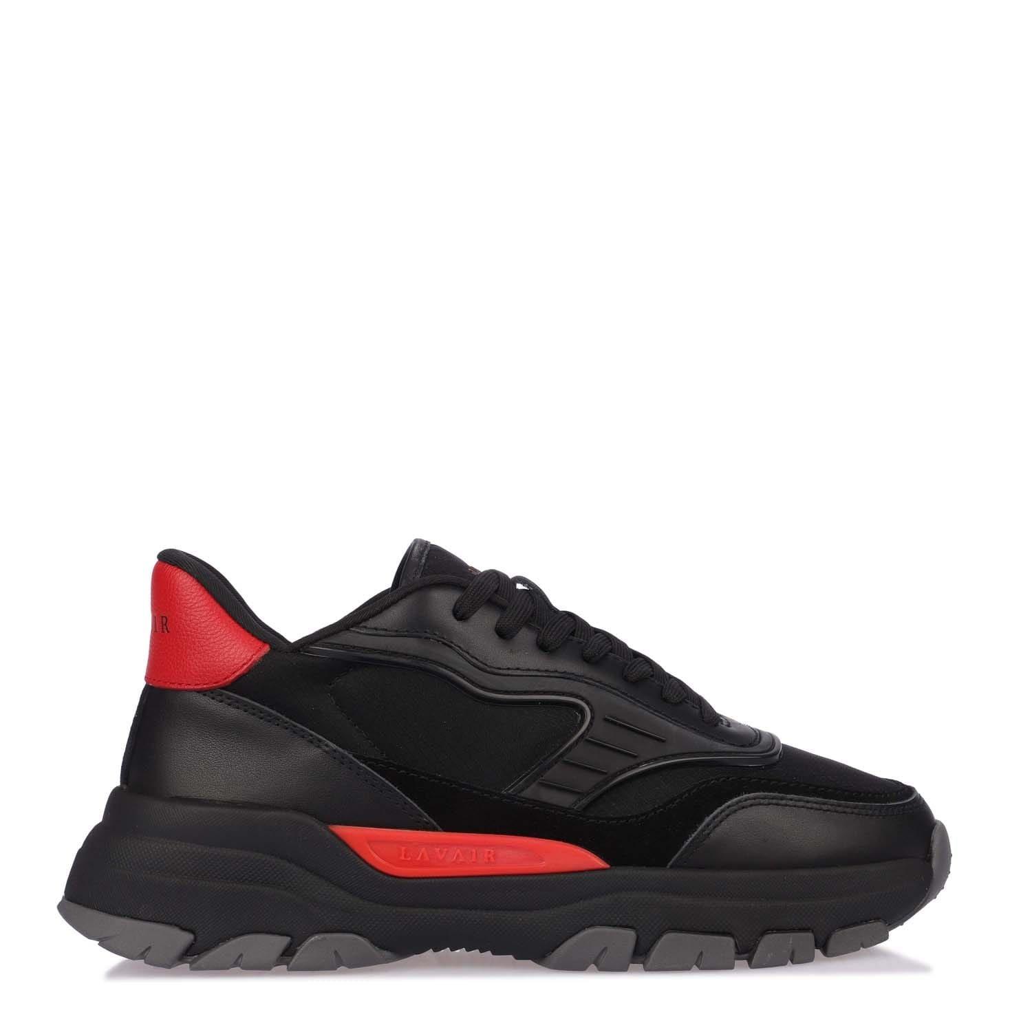 Black Red - Lavair - Pacific 2.0 Trainers - 1