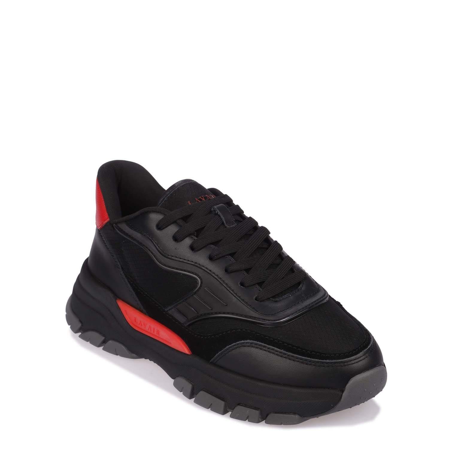 Black Red - Lavair - Pacific 2.0 Trainers - 2
