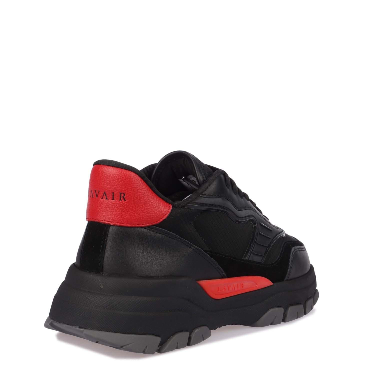 Black Red - Lavair - Pacific 2.0 Trainers - 3