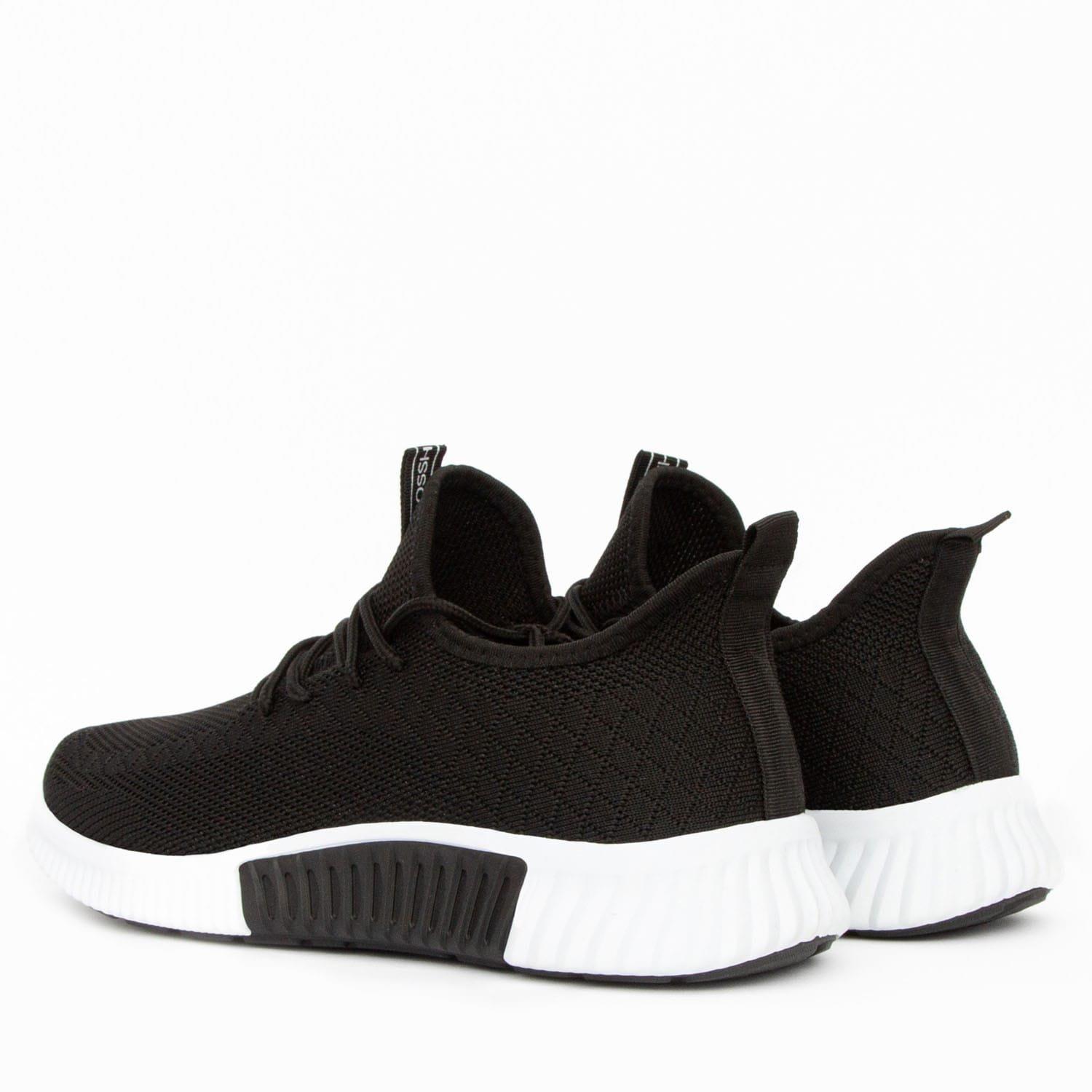 Black - Crosshatch - Rideout Trainers - 2