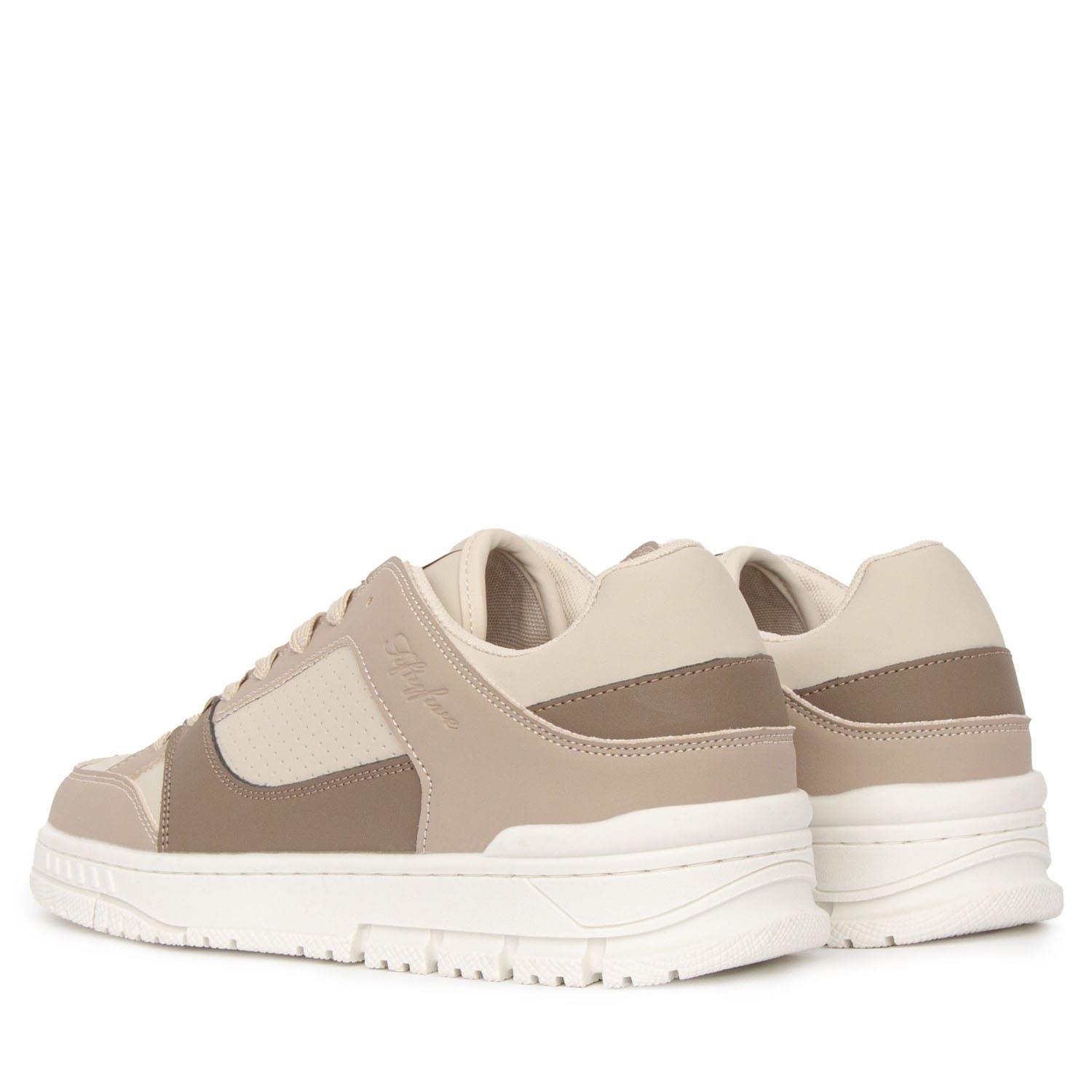 White - Crosshatch - Crepstar Trainers - 2