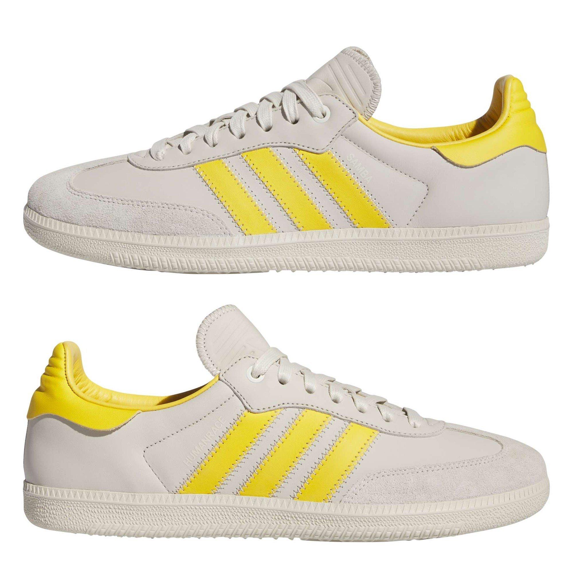 Gold - adidas Originals - Humanrace x adidas Samba Trainers - 9