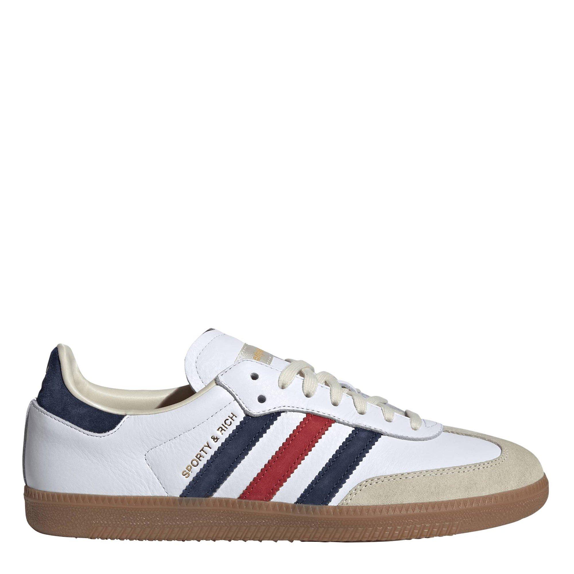 White - adidas Originals - Sporty & Rich x adidas Samba OG Trainers - 1