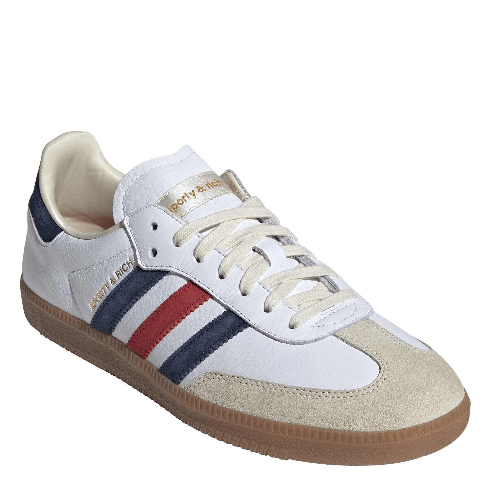 White - adidas Originals - Sporty & Rich x adidas Samba OG Trainers - 3
