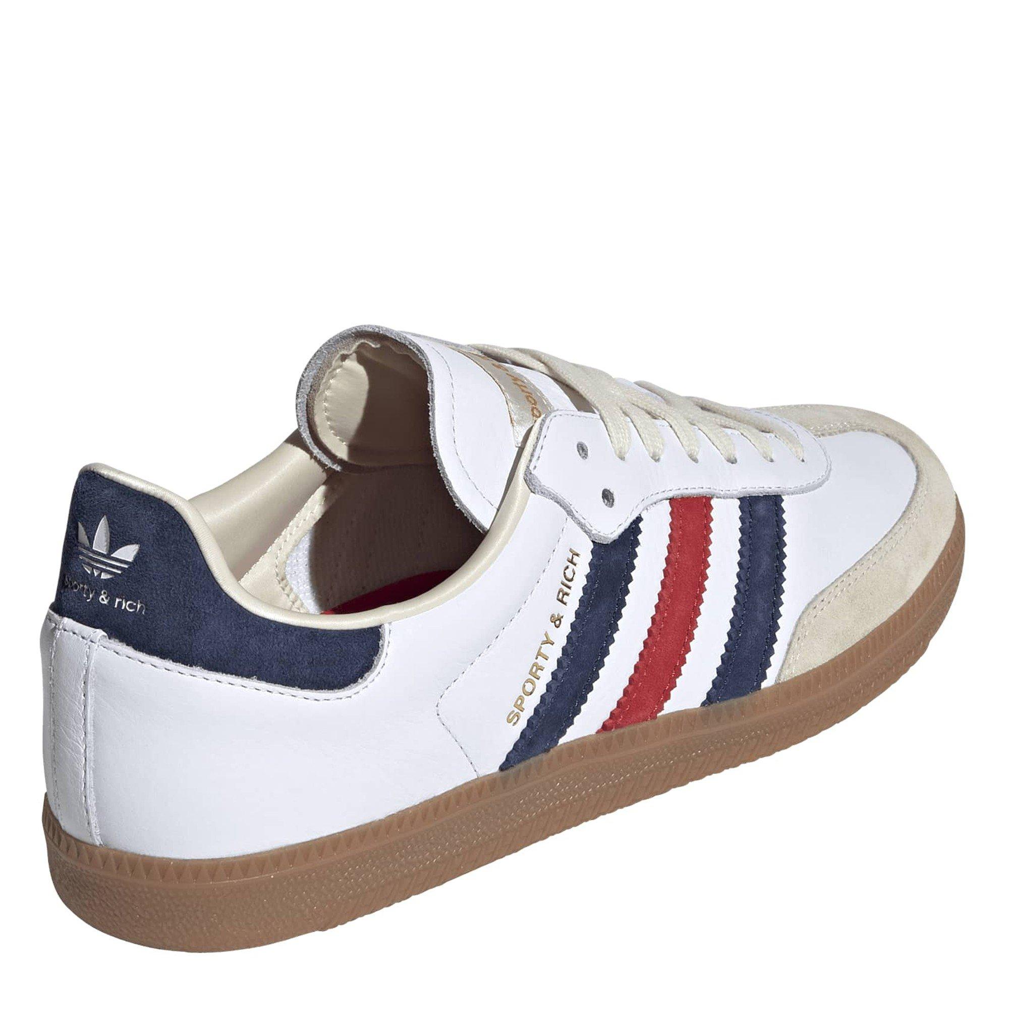 White - adidas Originals - Sporty & Rich x adidas Samba OG Trainers - 4
