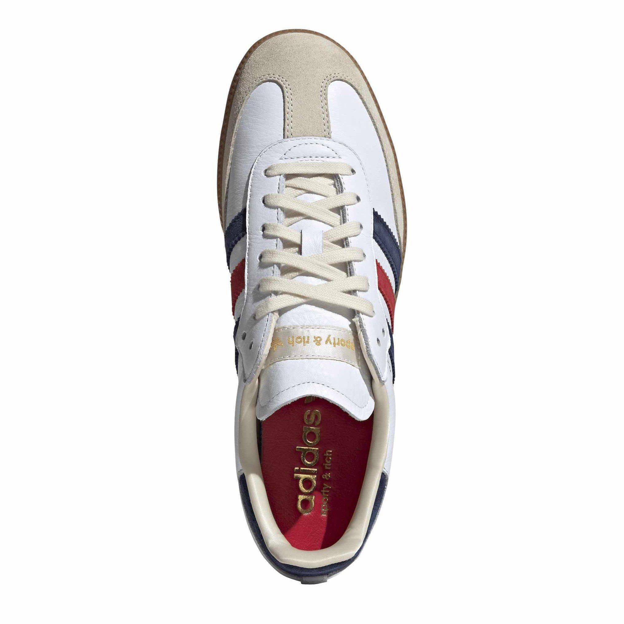 White - adidas Originals - Sporty & Rich x adidas Samba OG Trainers - 5