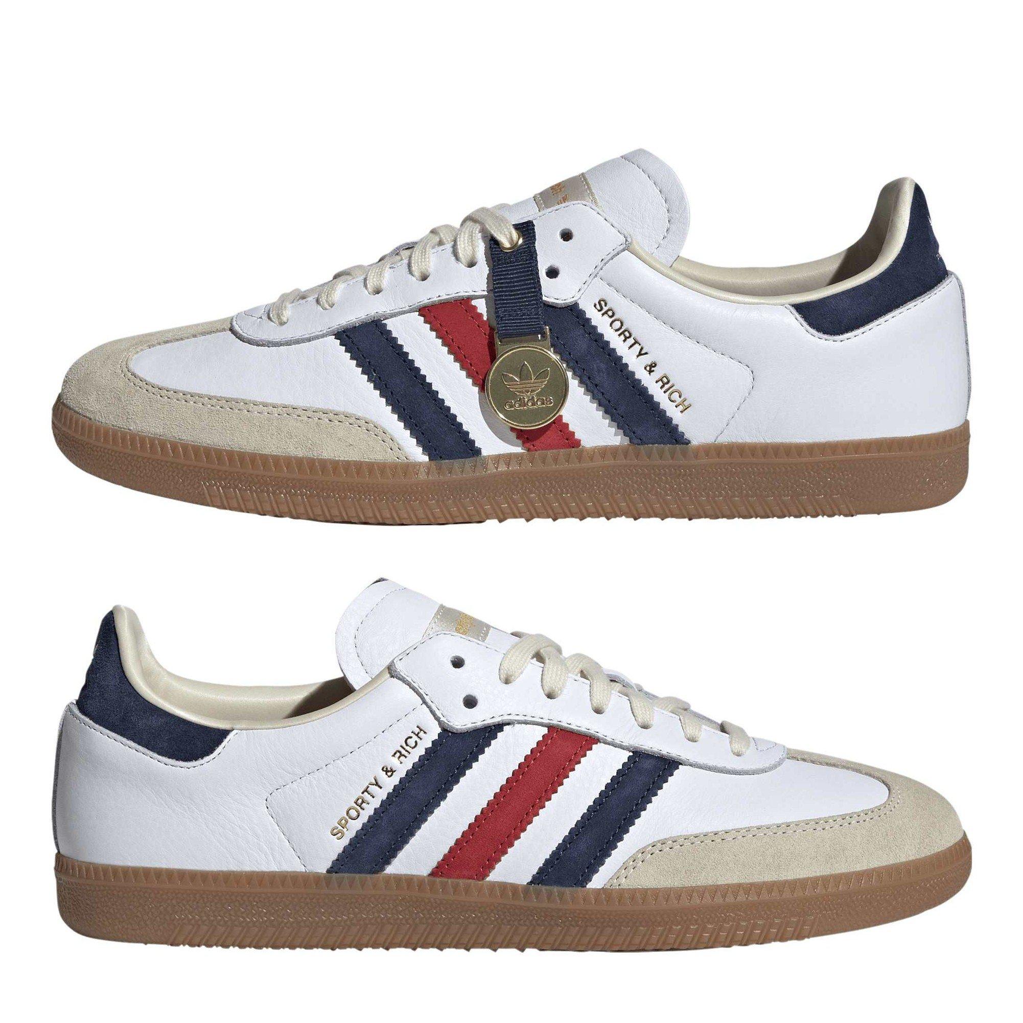 White - adidas Originals - Sporty & Rich x adidas Samba OG Trainers - 10